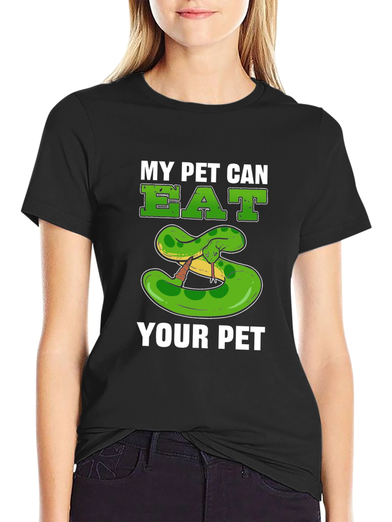 My Pet Can Eat Your Pet Snake T-Shirt
