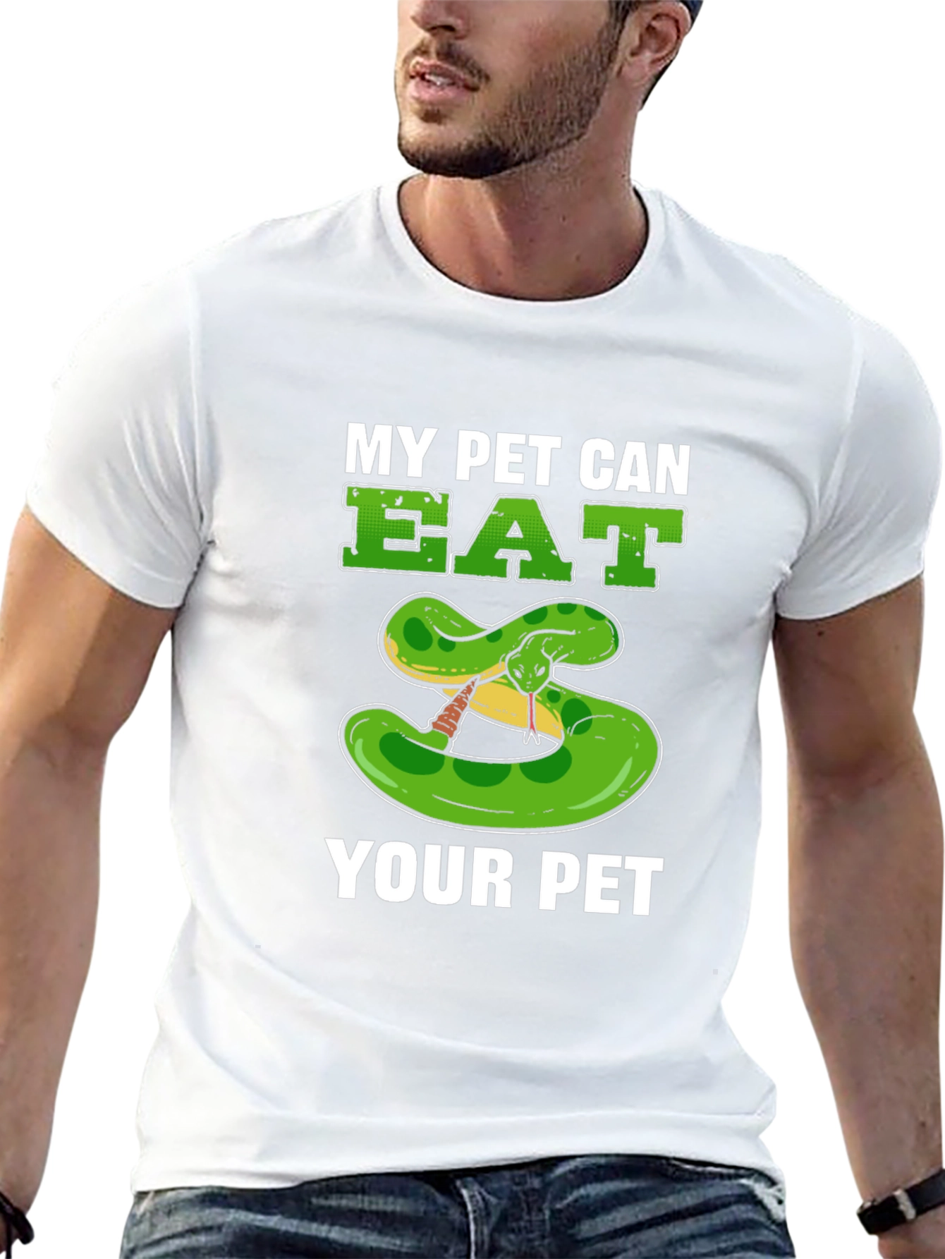 My Pet Can Eat Your Pet Snake T-Shirt