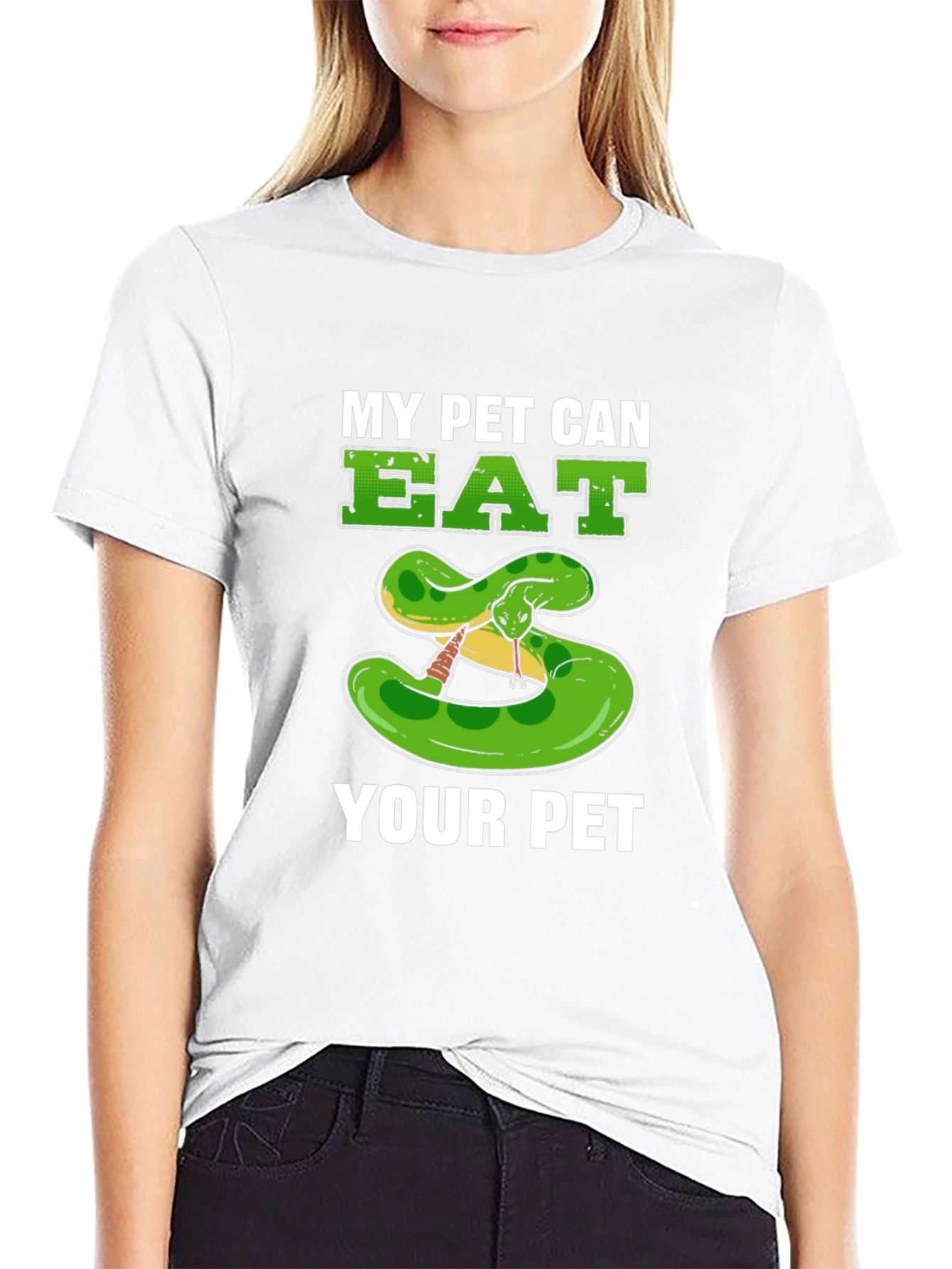 My Pet Can Eat Your Pet Snake T-Shirt
