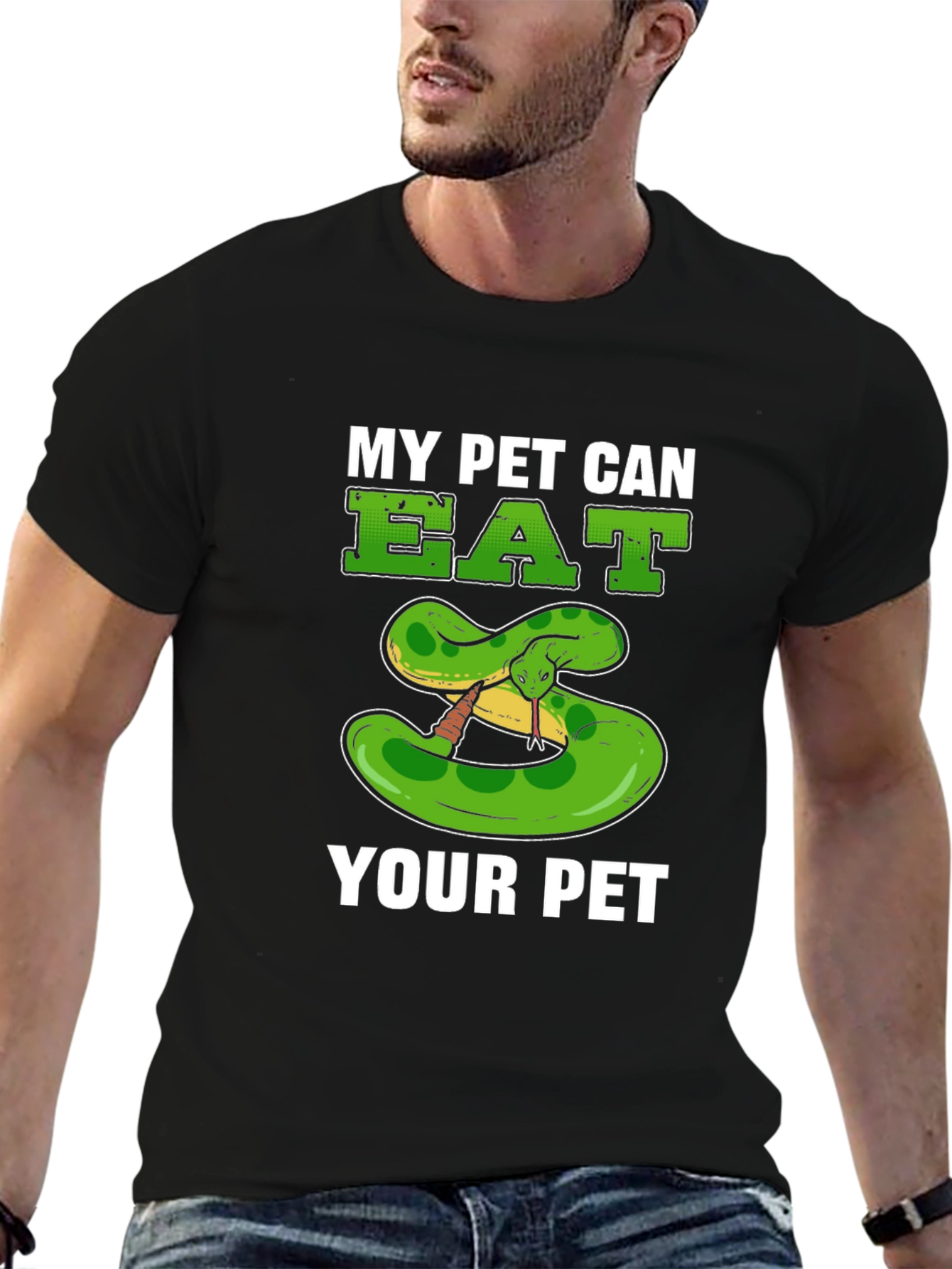 My Pet Can Eat Your Pet Snake T-Shirt