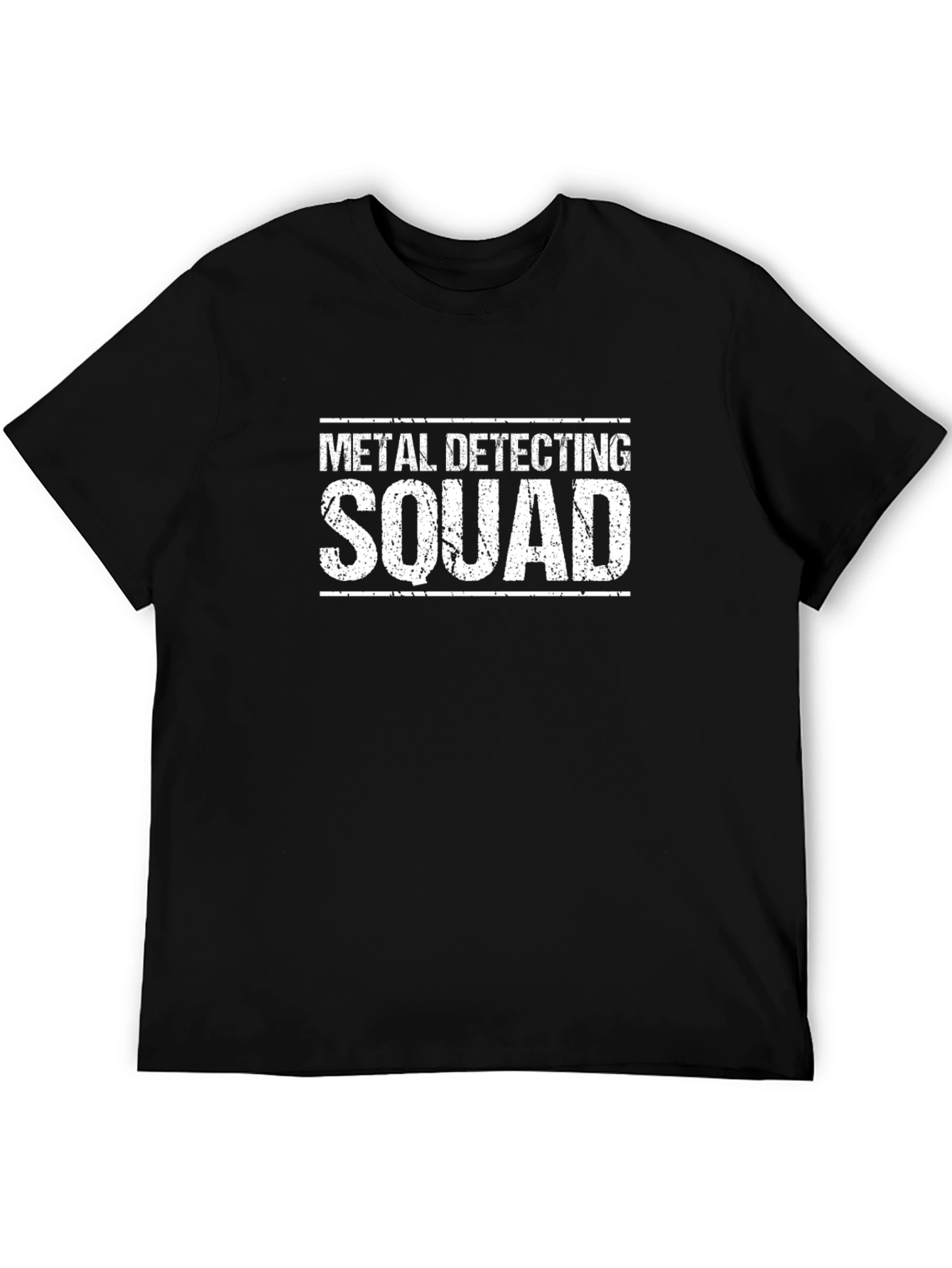 Metal Detecting Squad Black T-Shirt