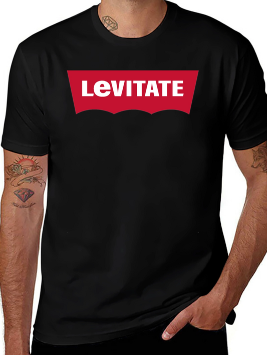 Levitate Graphic Tee - Mens Black T-Shirt