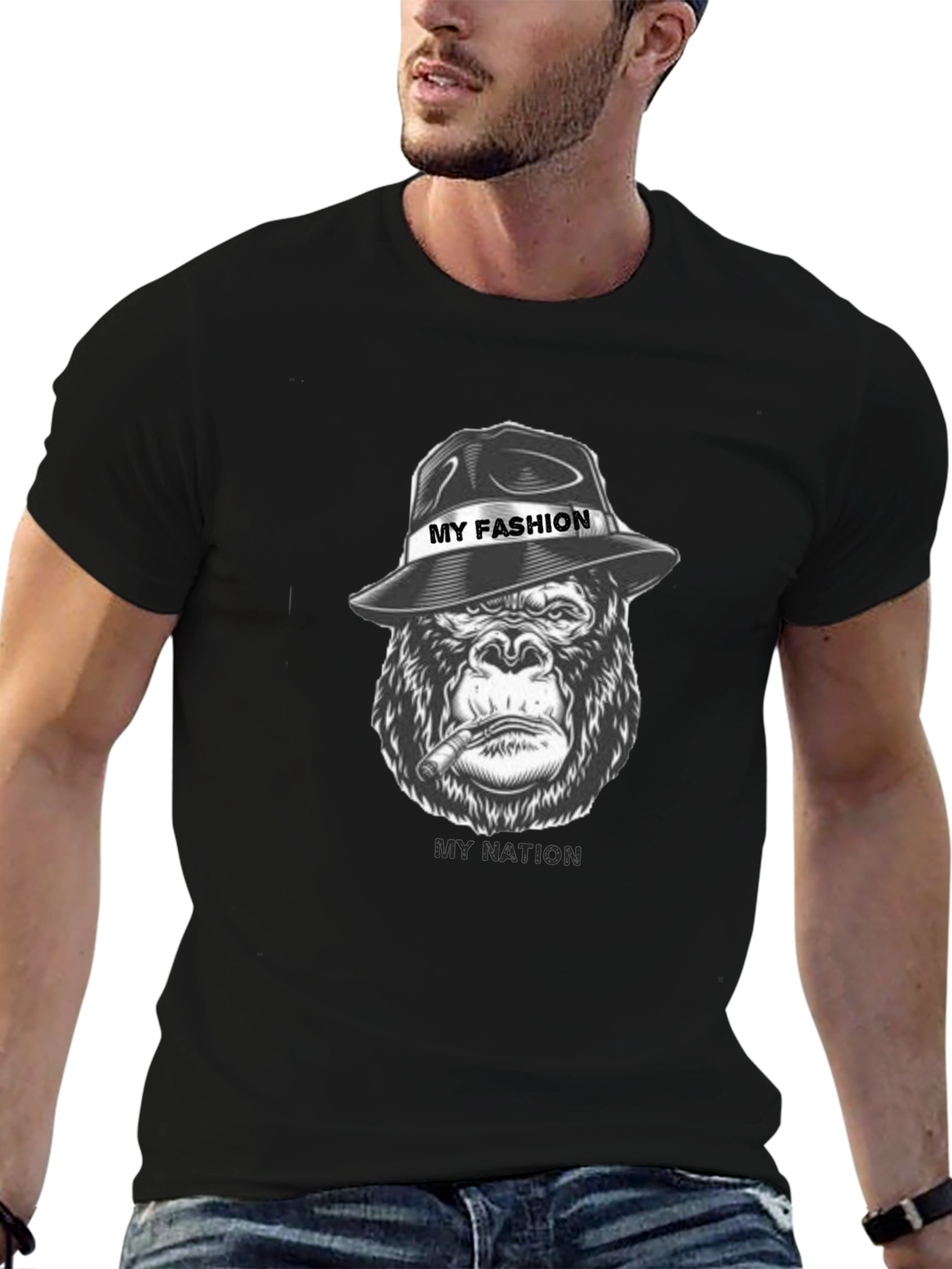 Cool Gorilla Graphic Tee - My Fashion!