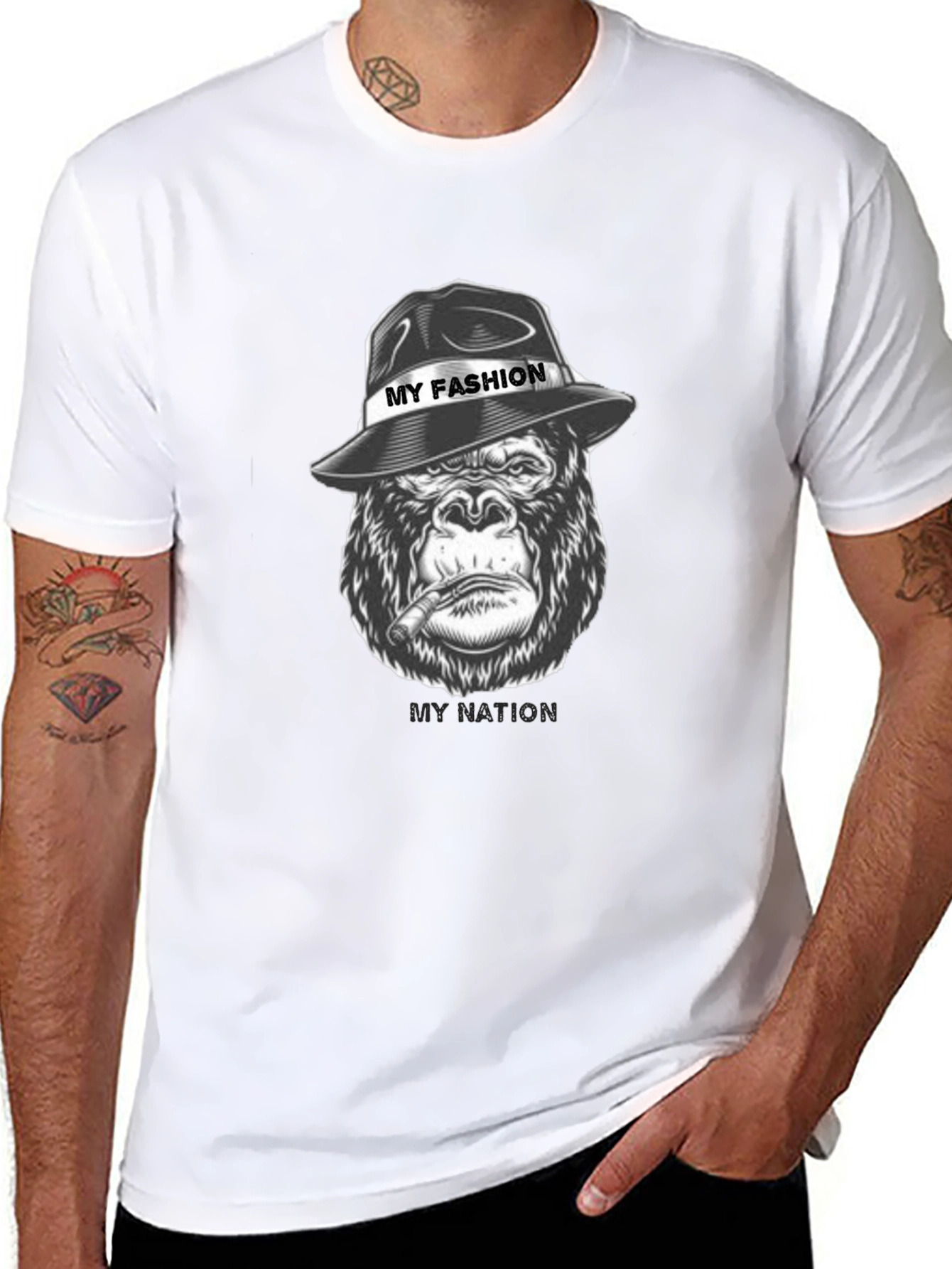 Cool Gorilla Graphic Tee - My Fashion!