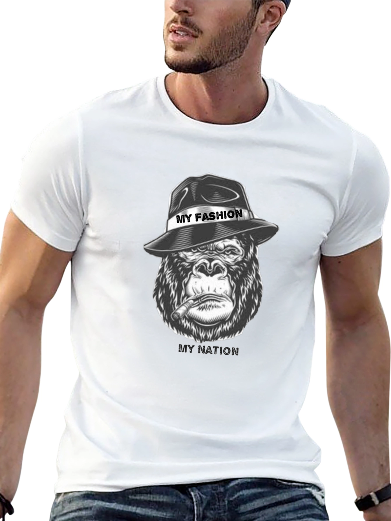 Cool Gorilla Graphic Tee - My Fashion!