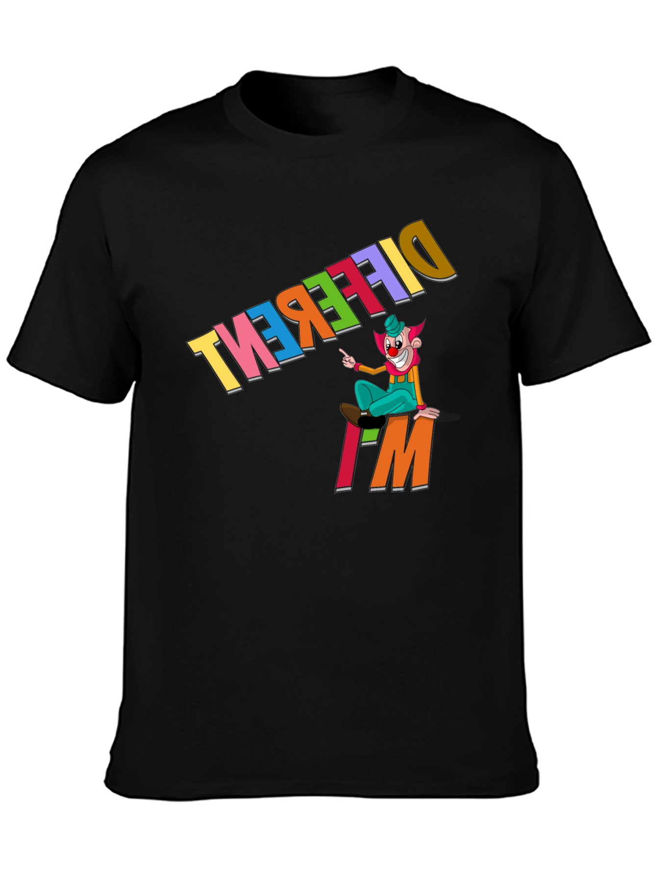 Im Different Clown Graphic Tee