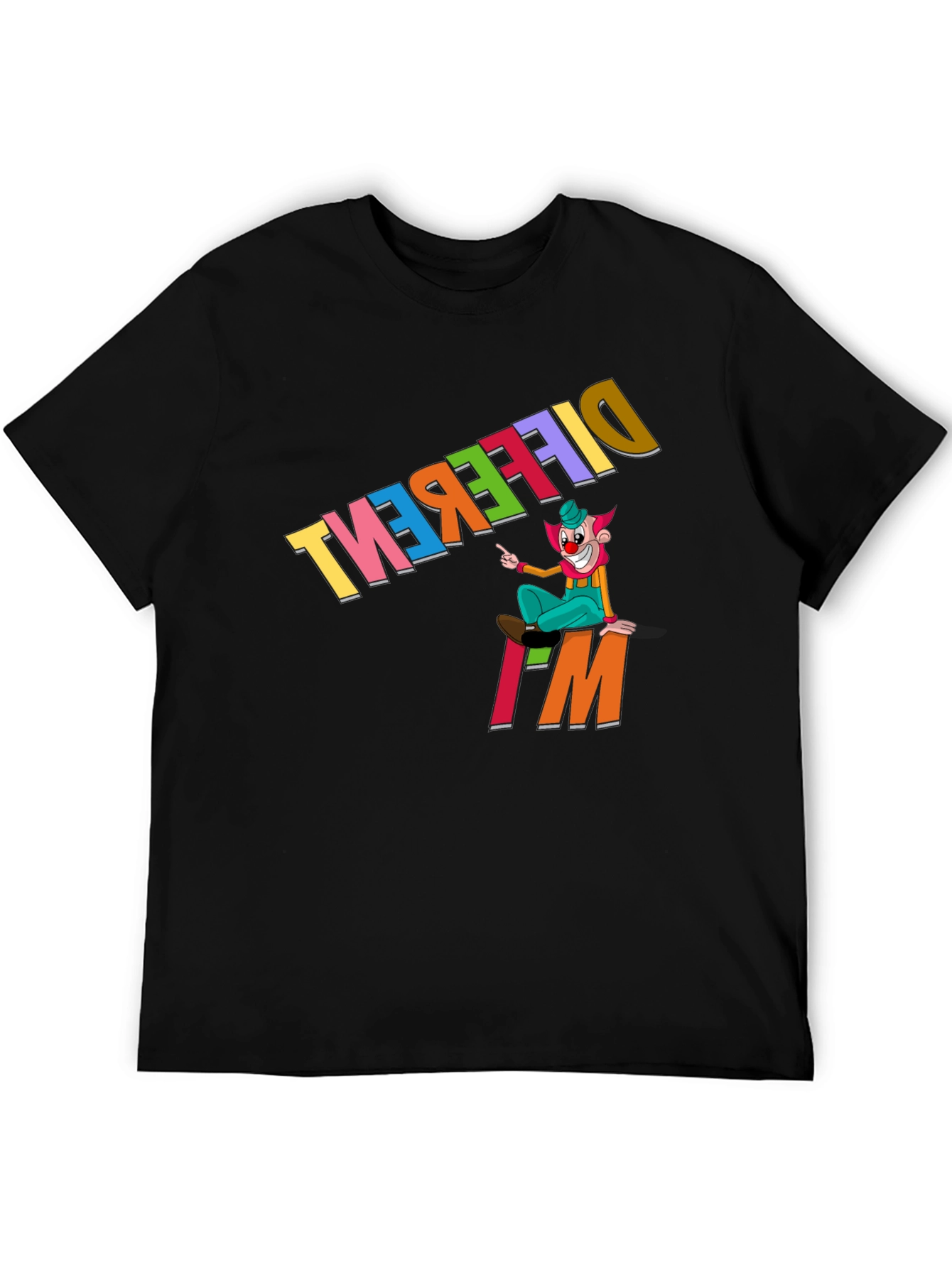 Im Different Clown Graphic Tee