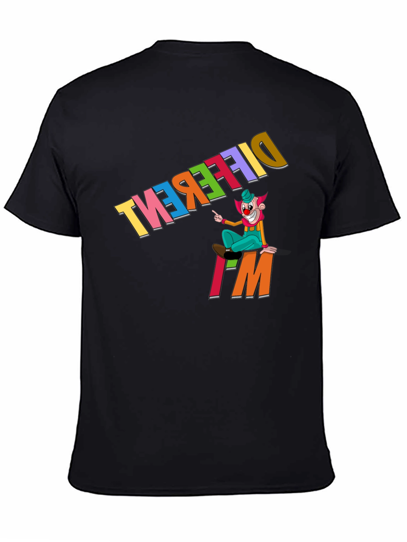 Im Different Clown Graphic Tee