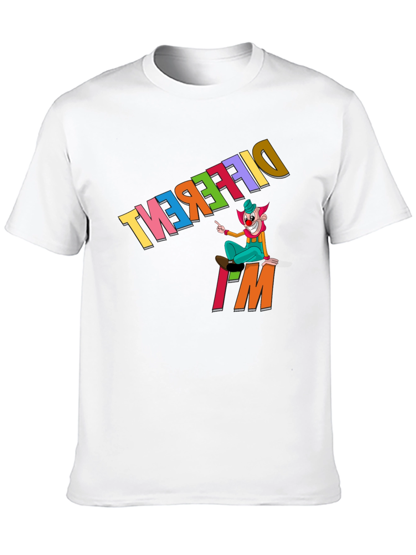 Im Different Clown Graphic Tee