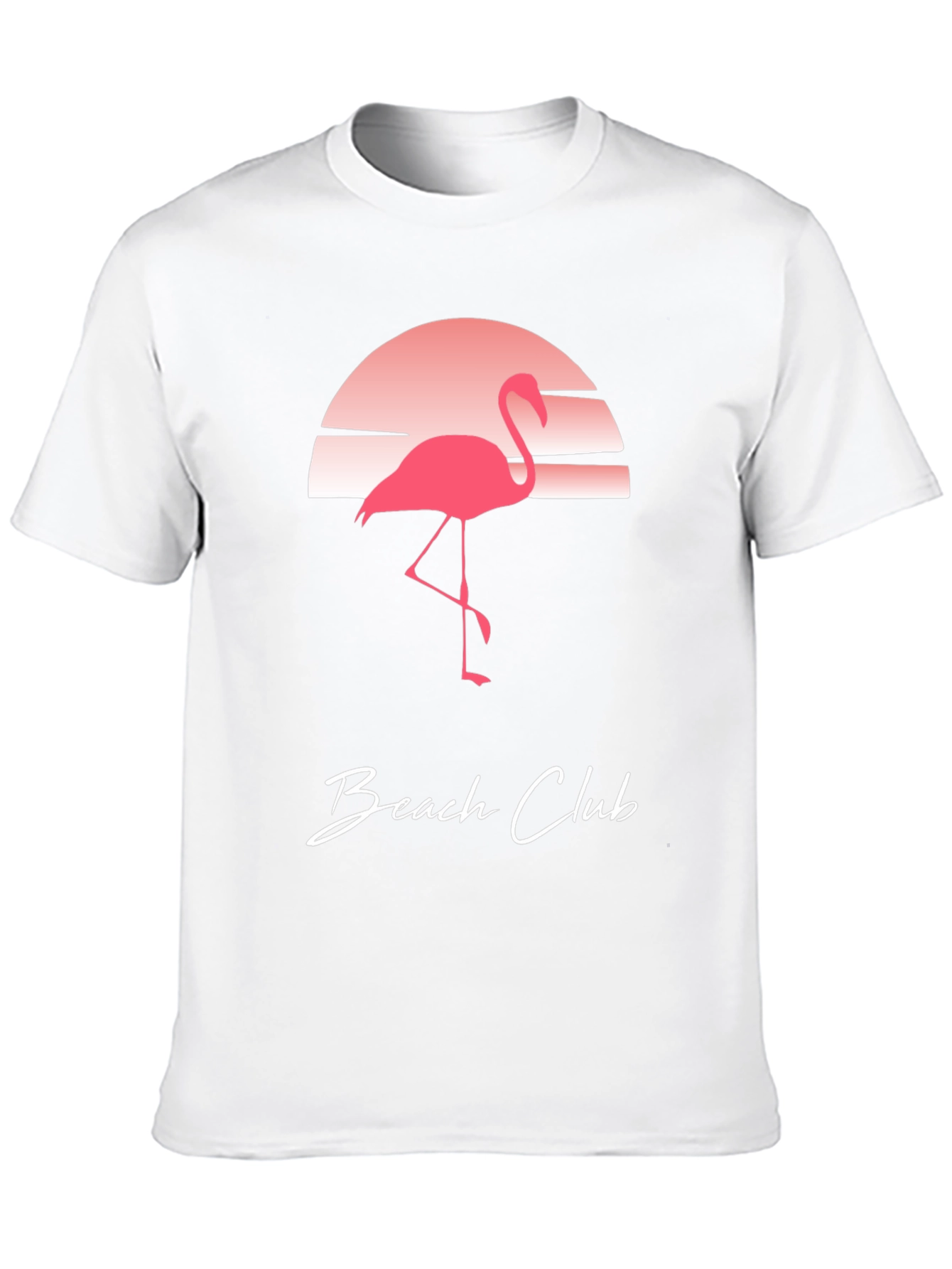 Beach Club Flamingo Graphic Tee