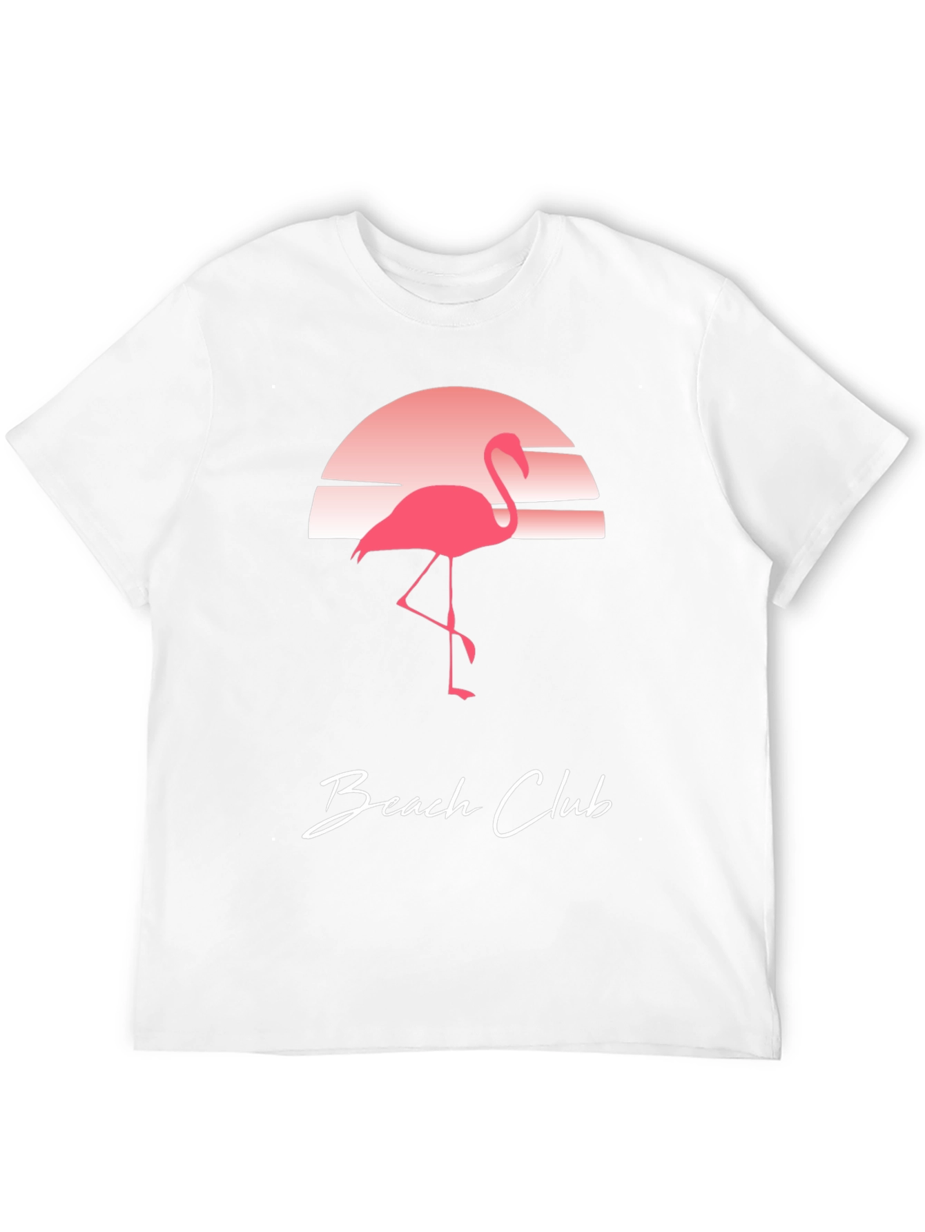 Beach Club Flamingo Graphic Tee