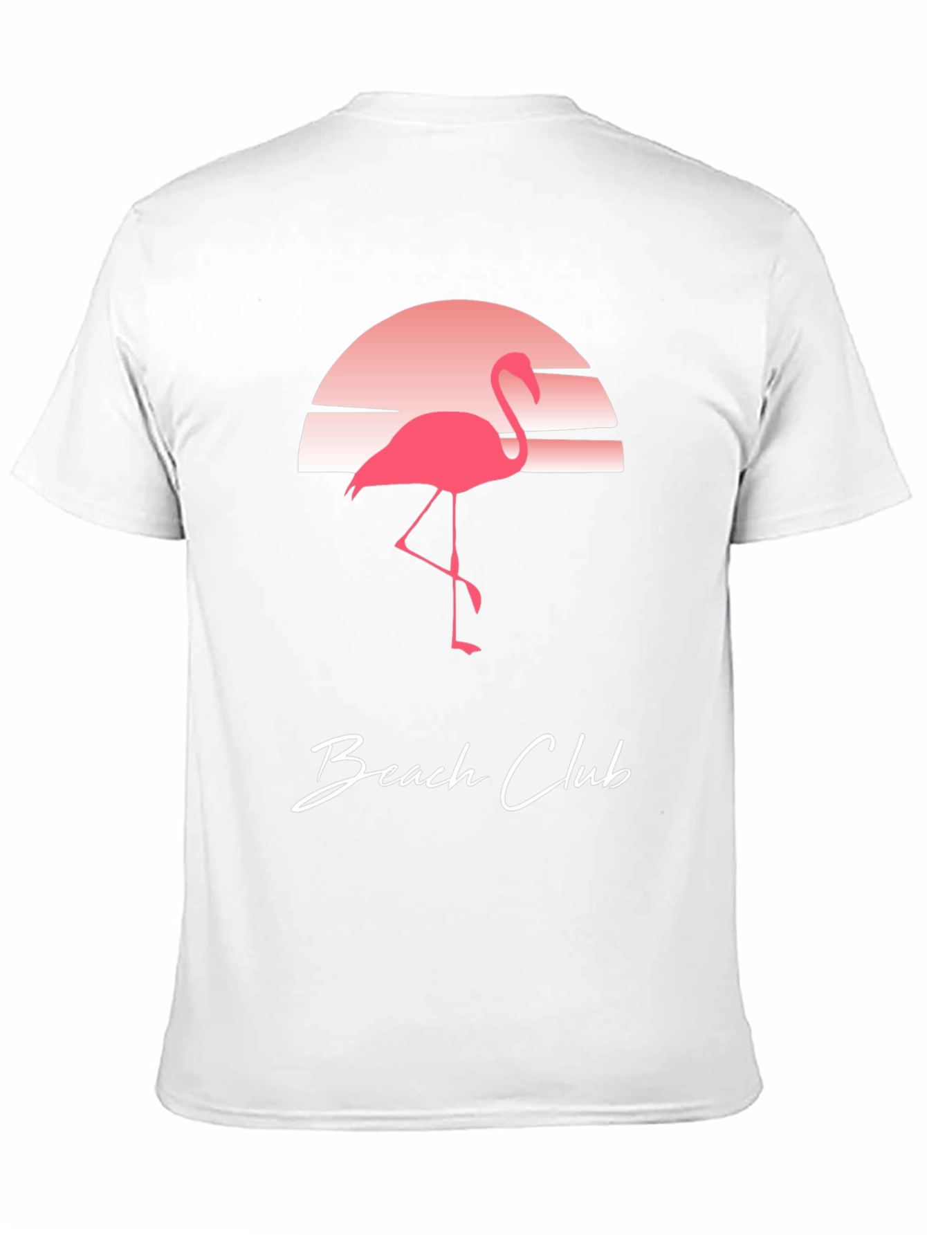 Beach Club Flamingo Graphic Tee