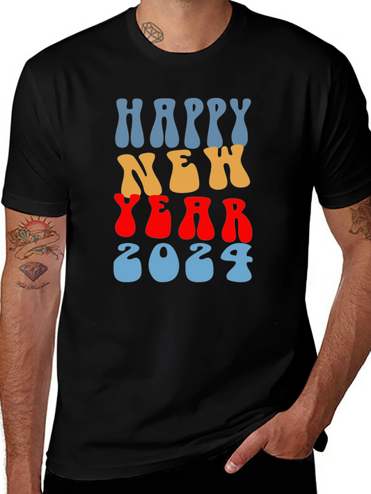 Happy New Year 2024 Graphic Tee