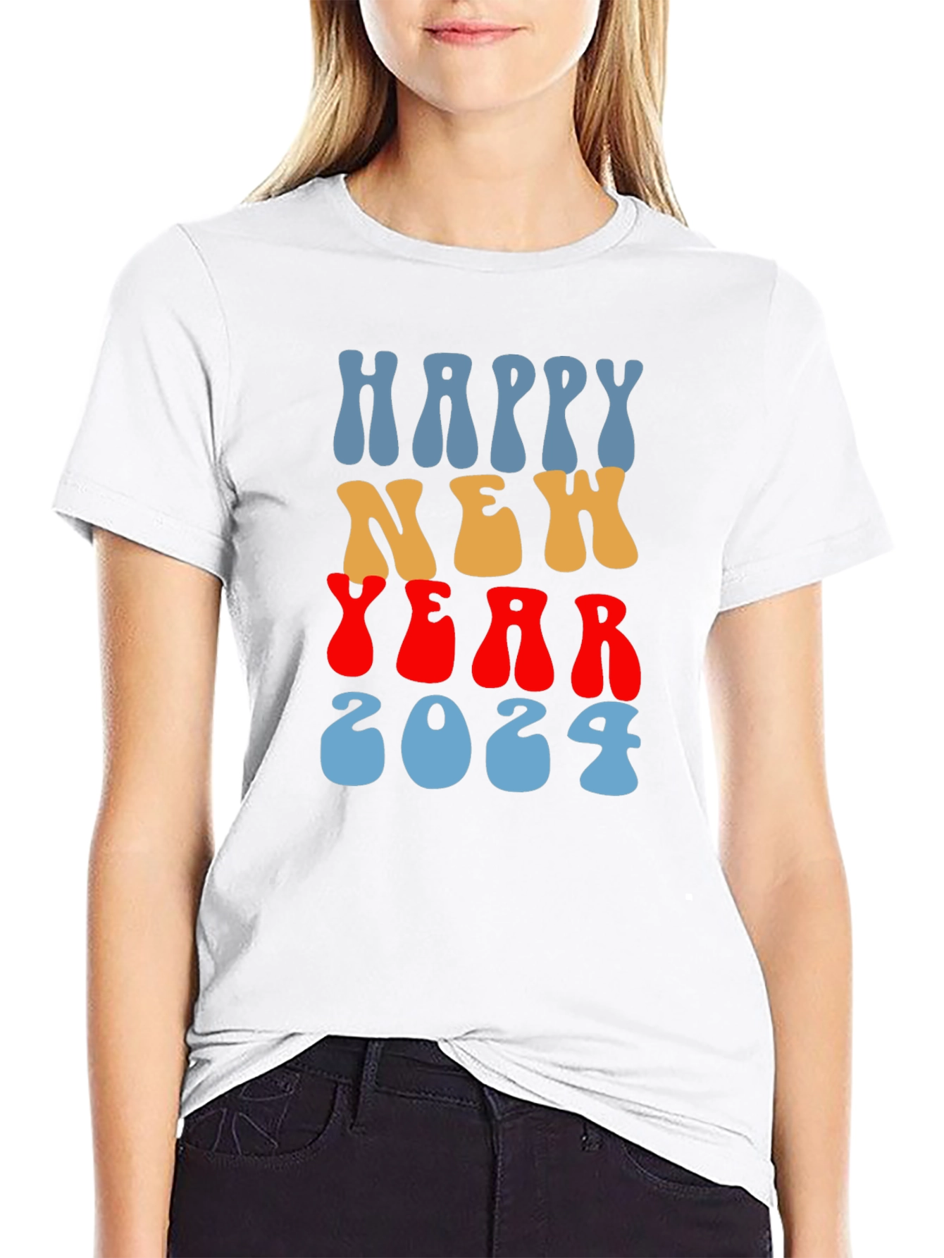 Happy New Year 2024 Graphic Tee