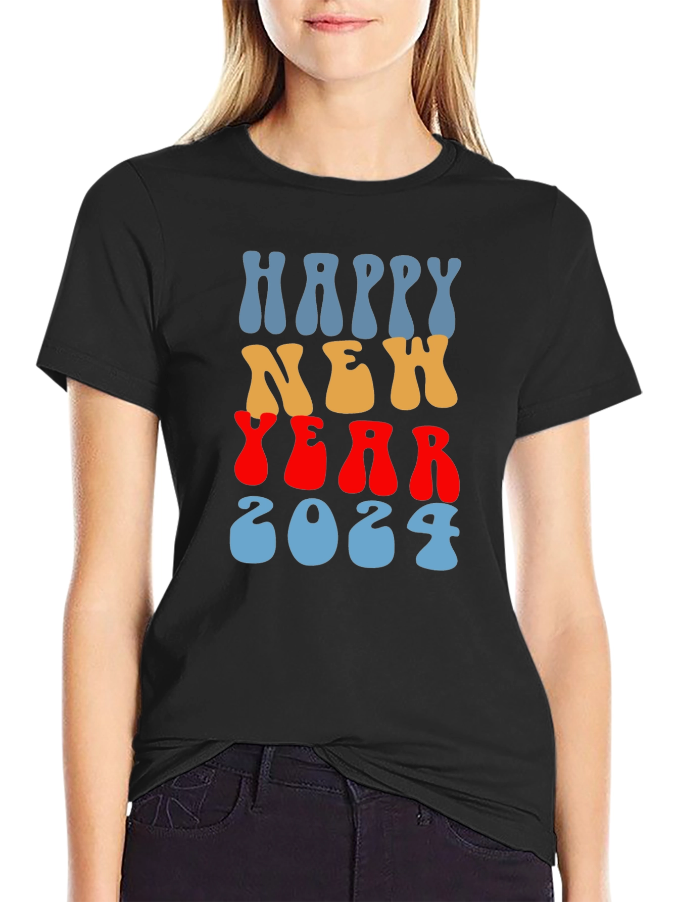 Happy New Year 2024 Graphic Tee
