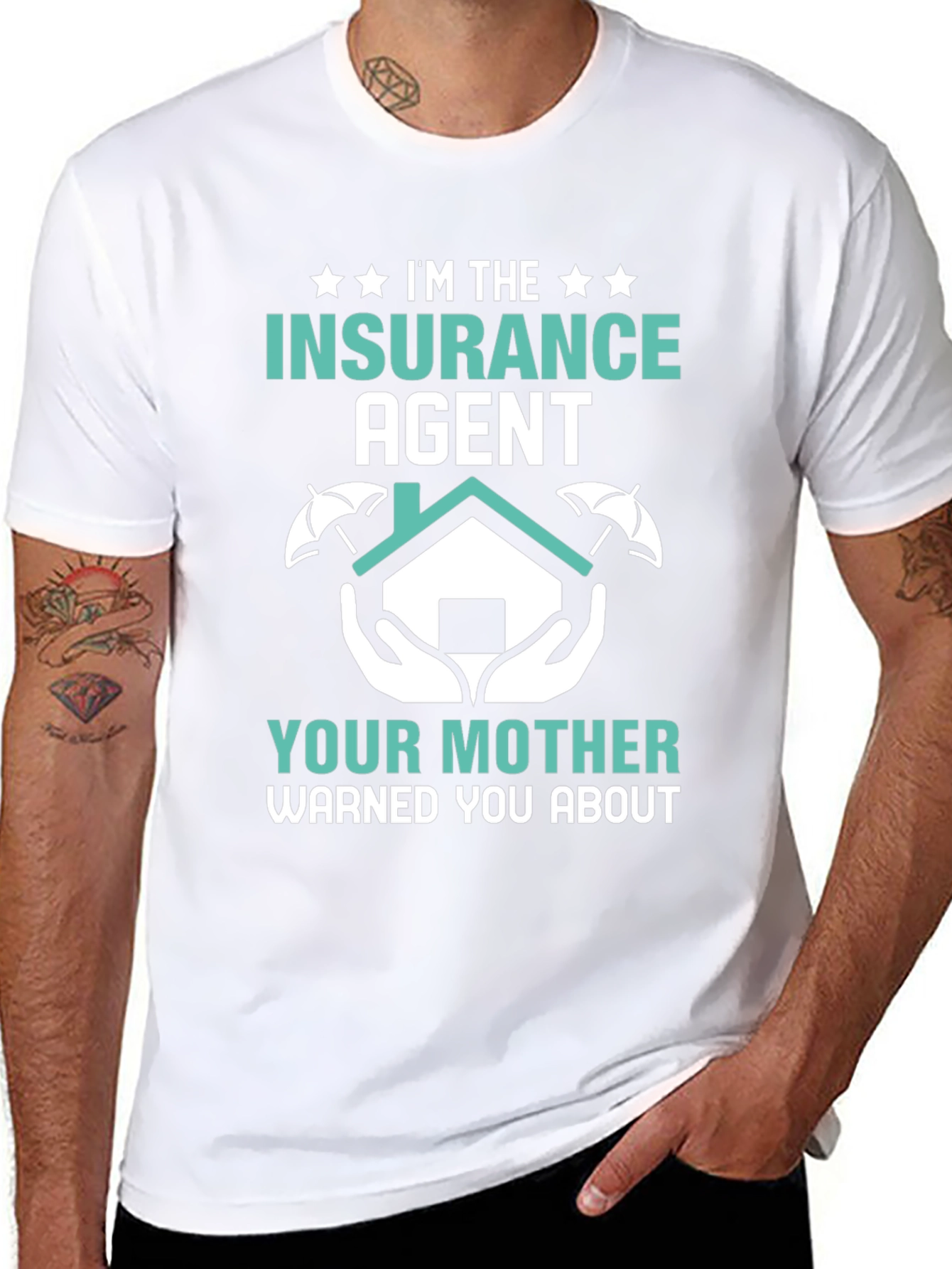 Im the Insurance Agent T-Shirt - Funny Slogan Tee