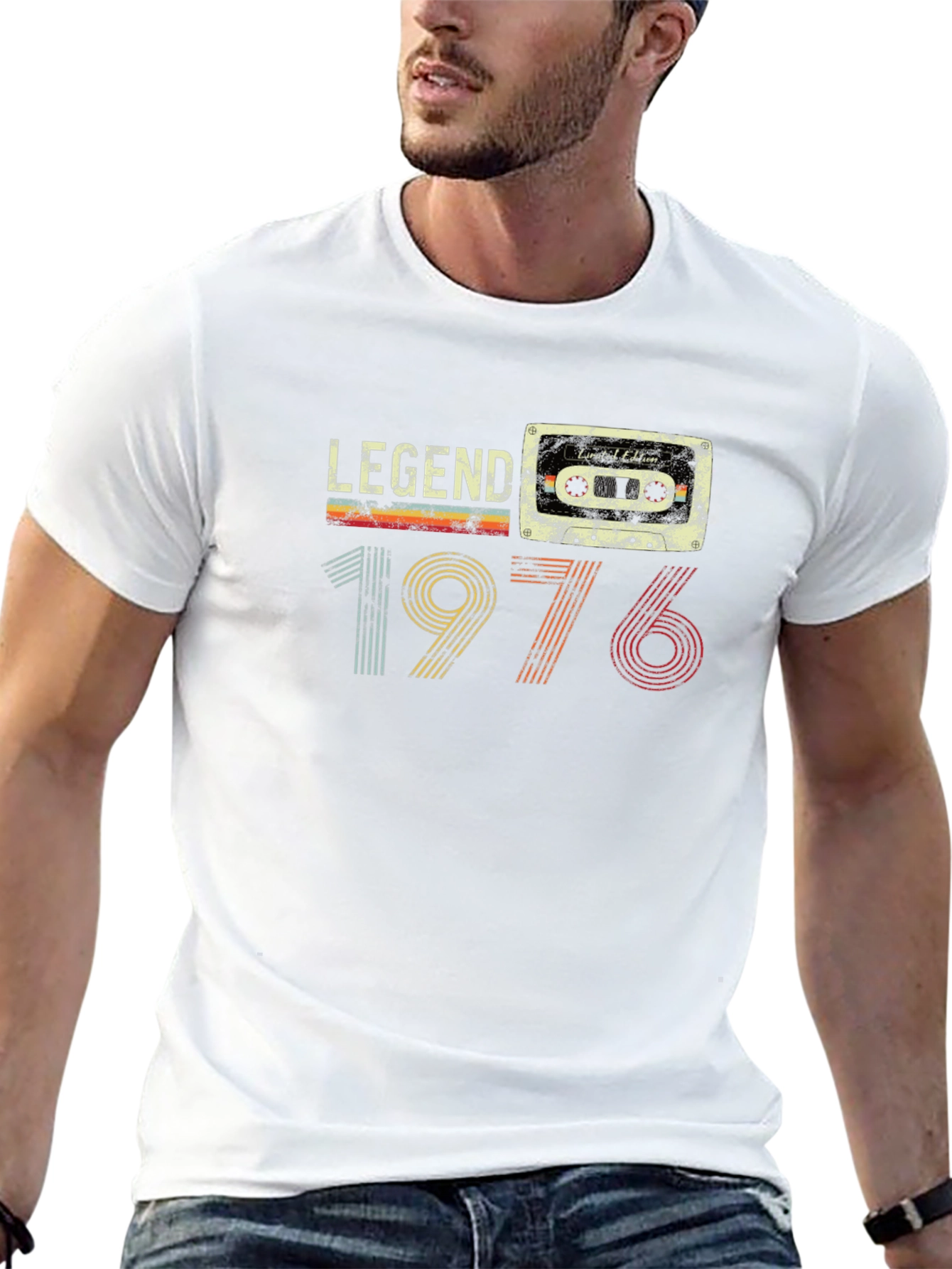 Legend 1976 Cassette Tape Graphic T-Shirt