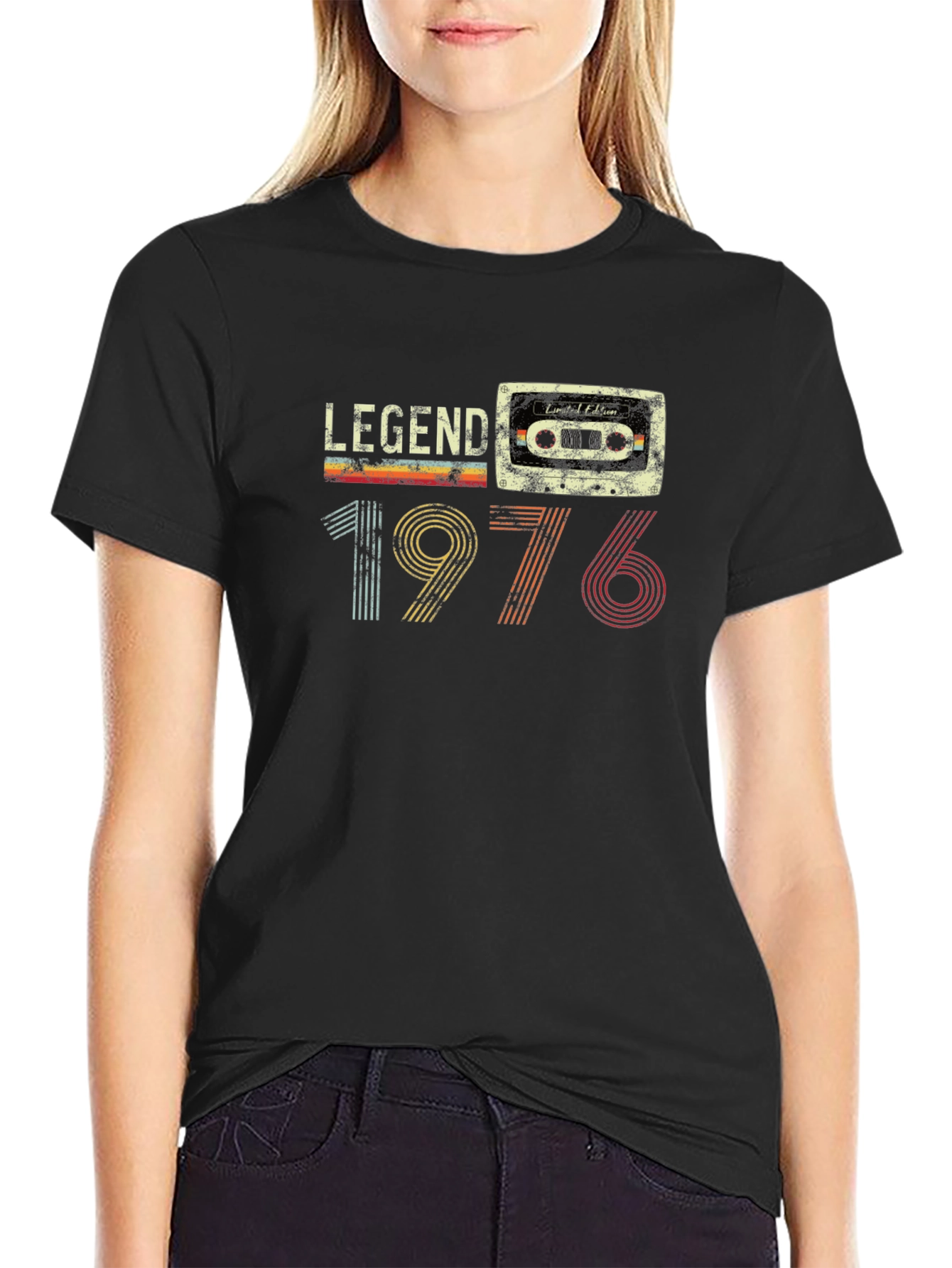 Legend 1976 Cassette Tape Graphic T-Shirt