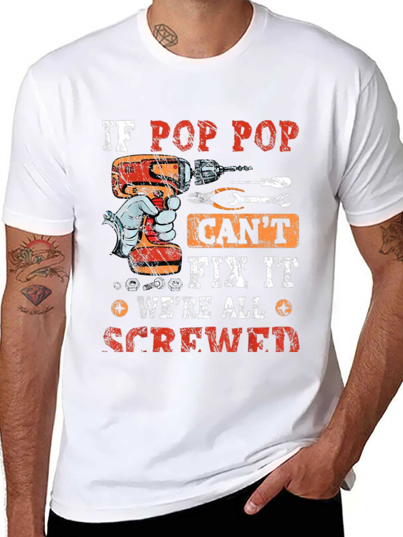 If Pop Pop Cant Fix It T-Shirt