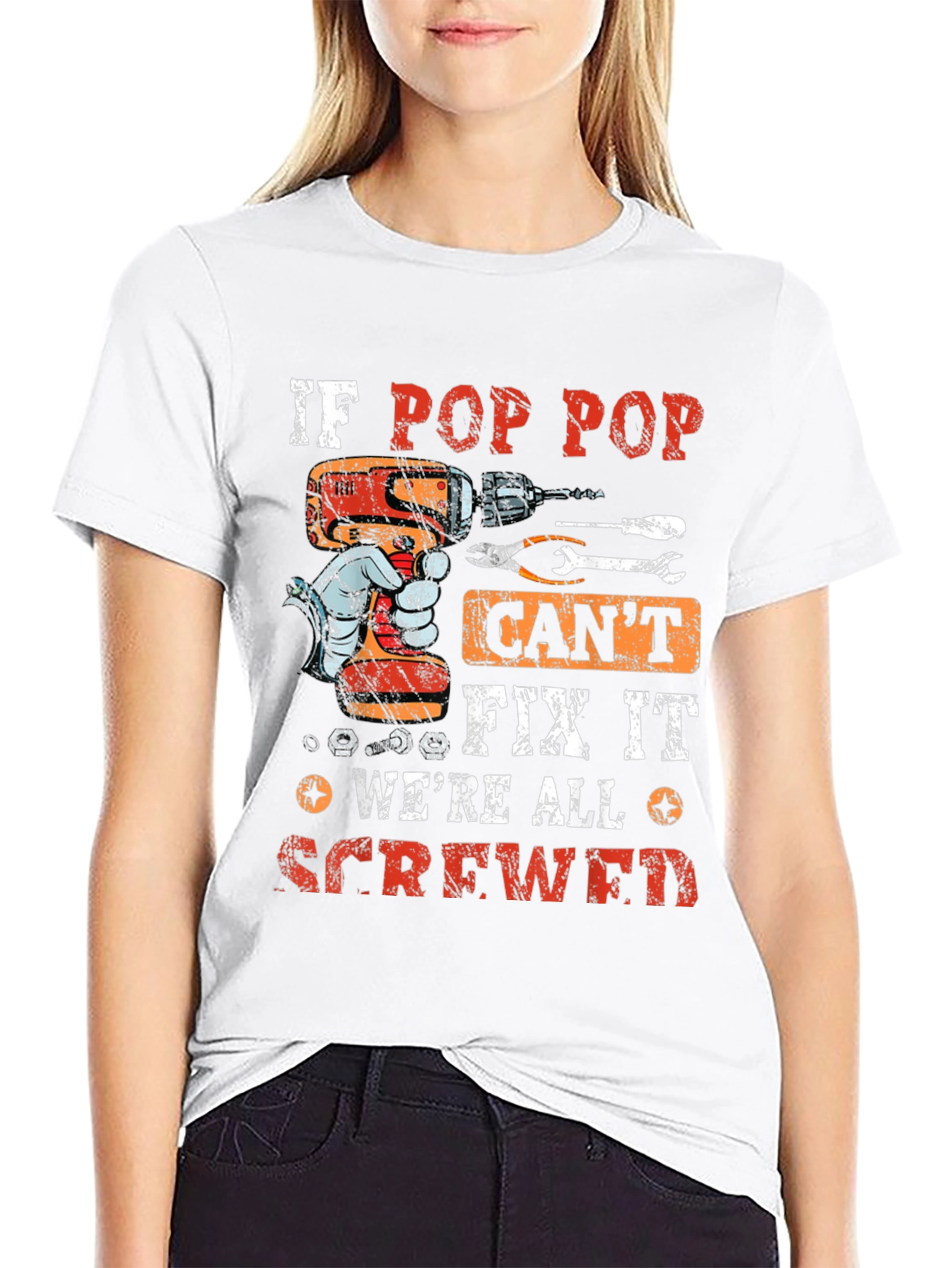 If Pop Pop Cant Fix It T-Shirt