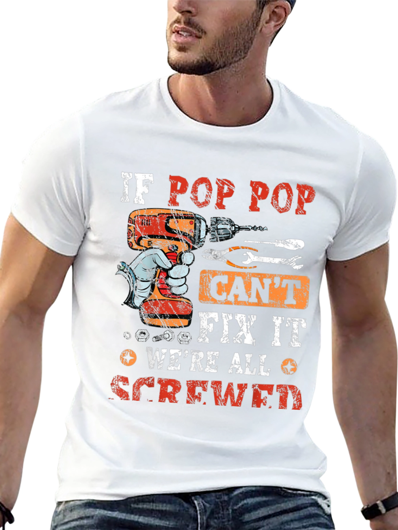 If Pop Pop Cant Fix It T-Shirt