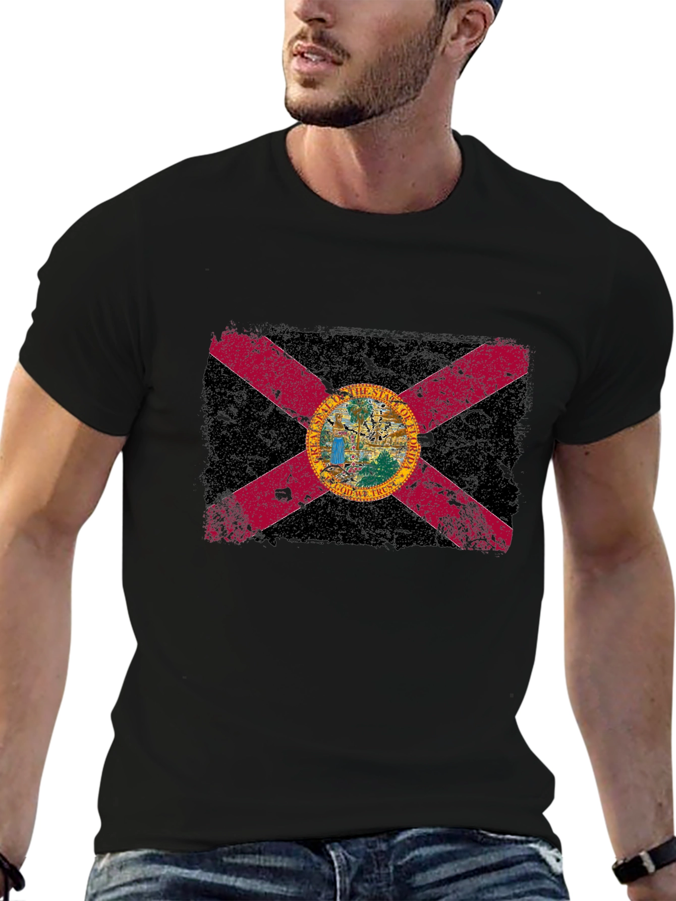 Florida Flag Graphic T-Shirt