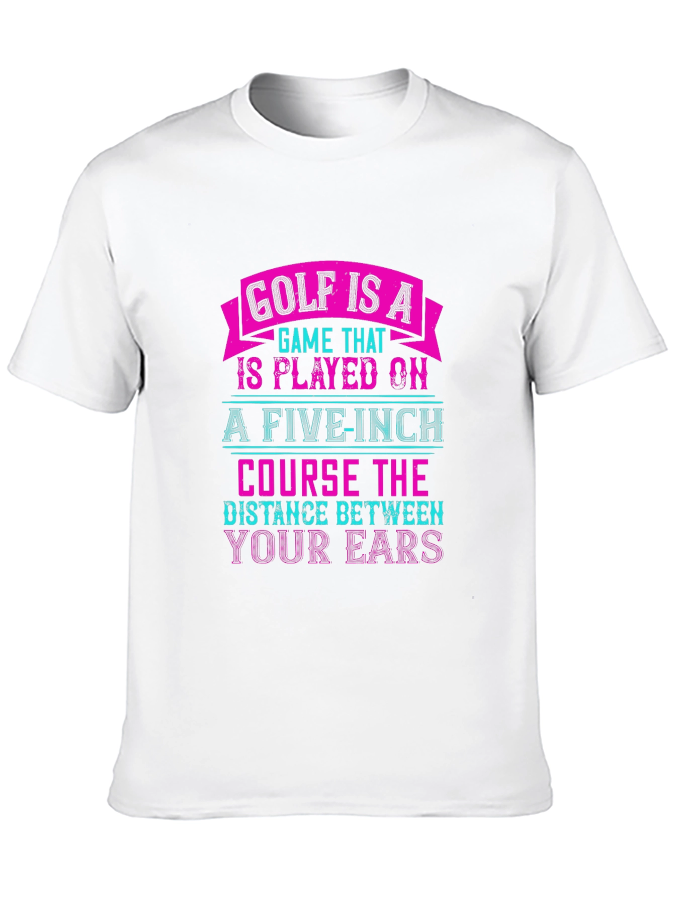 Golf Mindset T-Shirt Funny Golfing Gift Tee