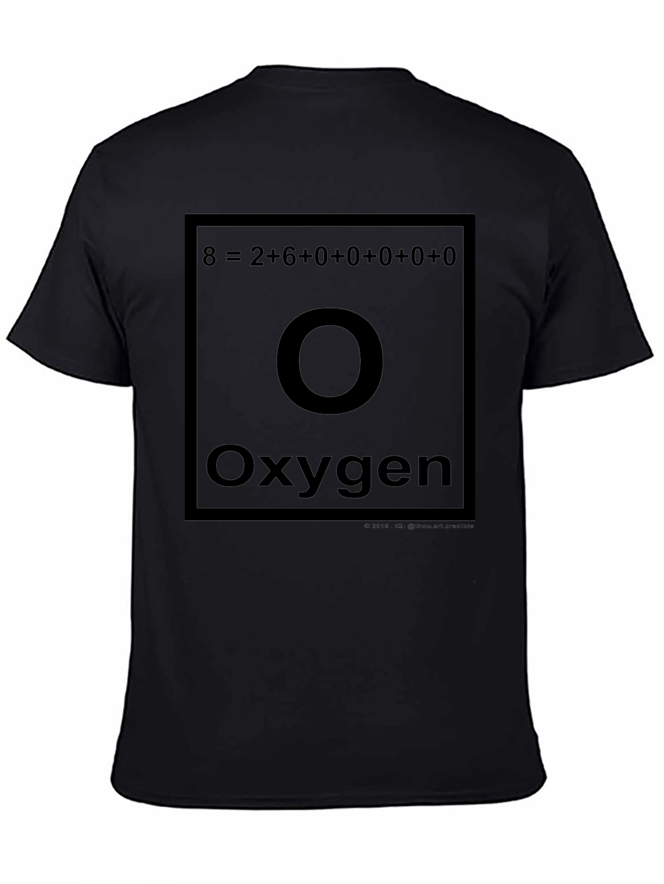 Oxygen Periodic Table T-Shirt Funny Chemistry Tee