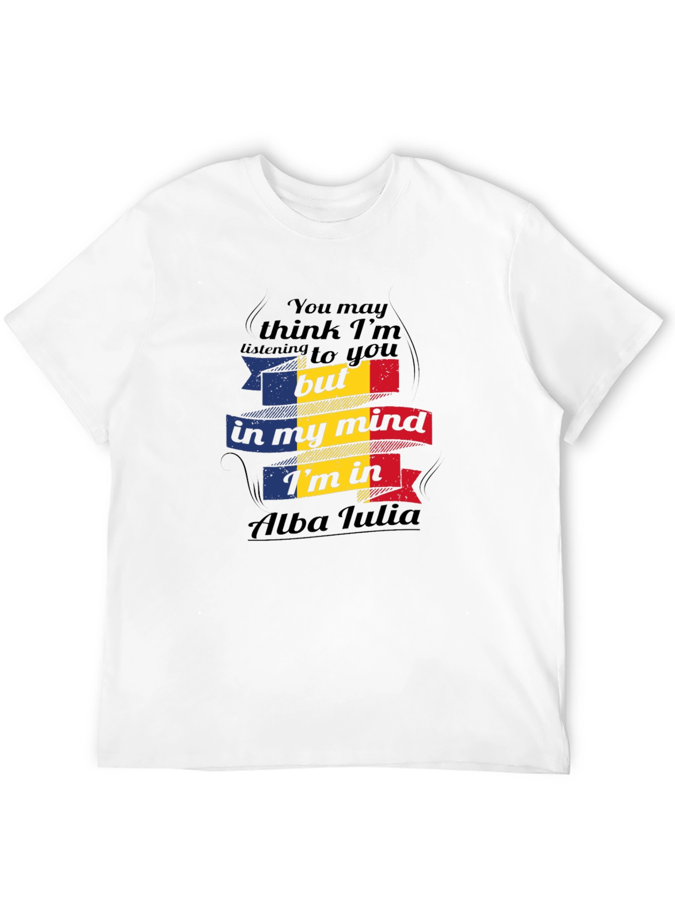 Alba Iulia Mind T-Shirt - Novelty Romania Pride Tee