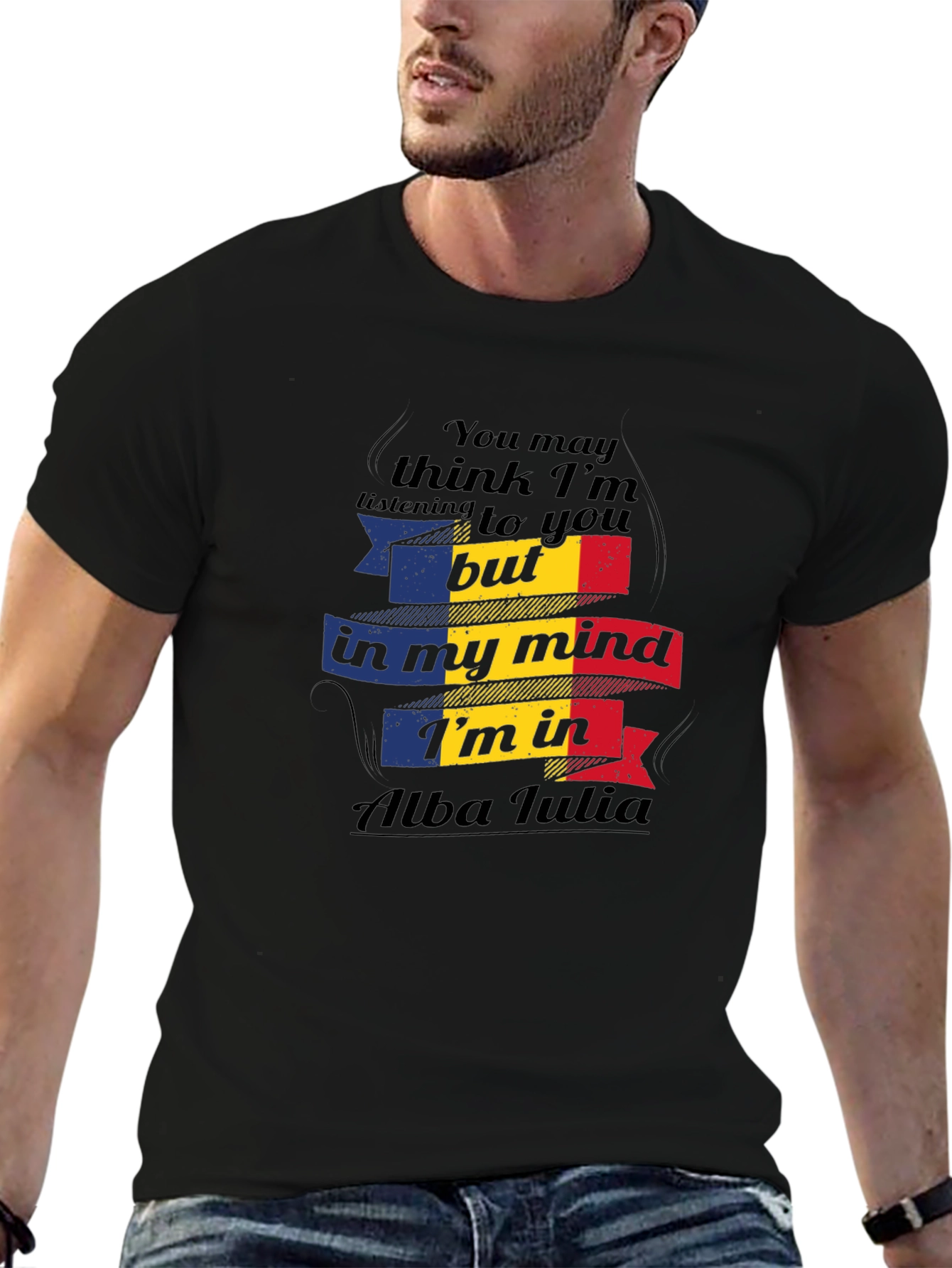 Alba Iulia Mind T-Shirt - Novelty Romania Pride Tee
