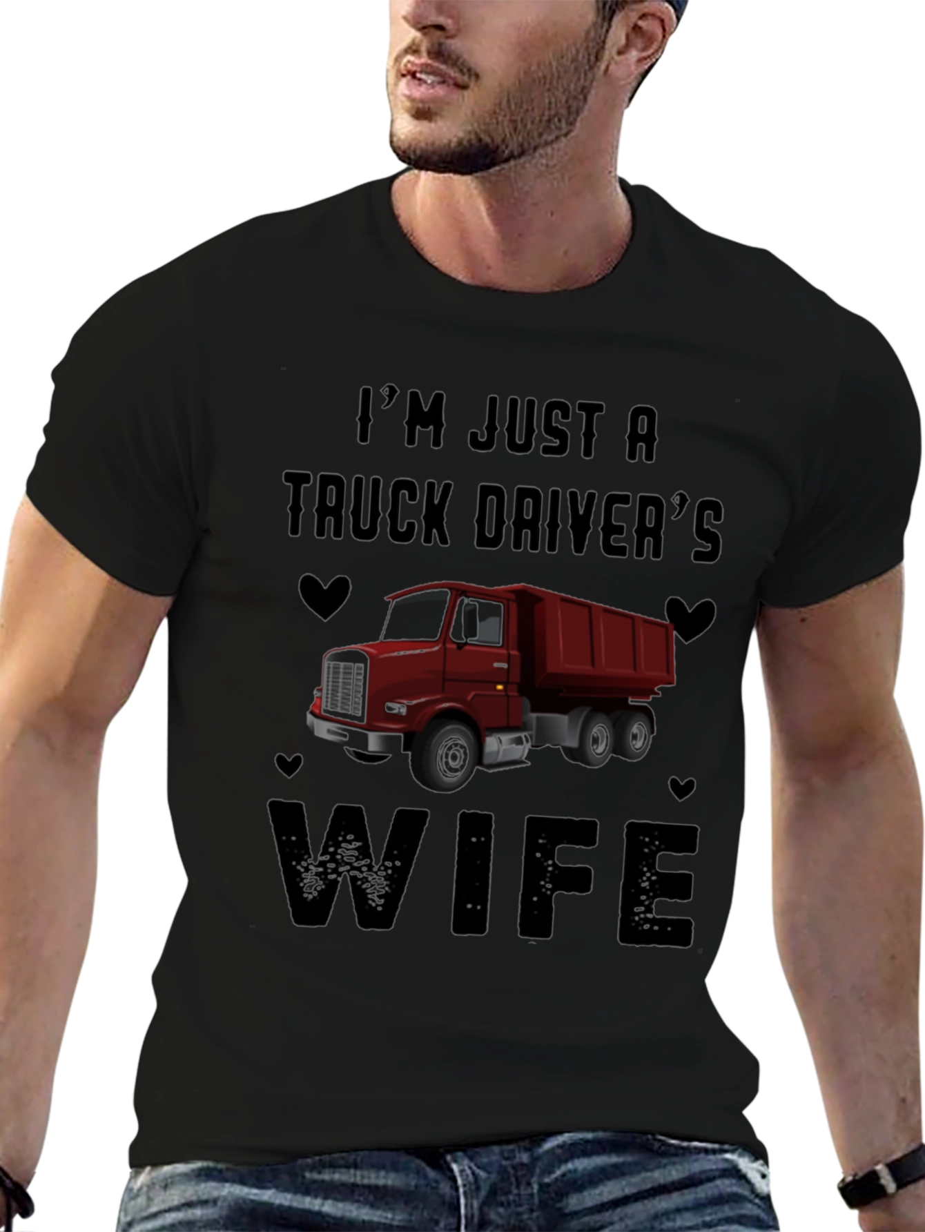 Truck Drivers Wife Graphic Tee