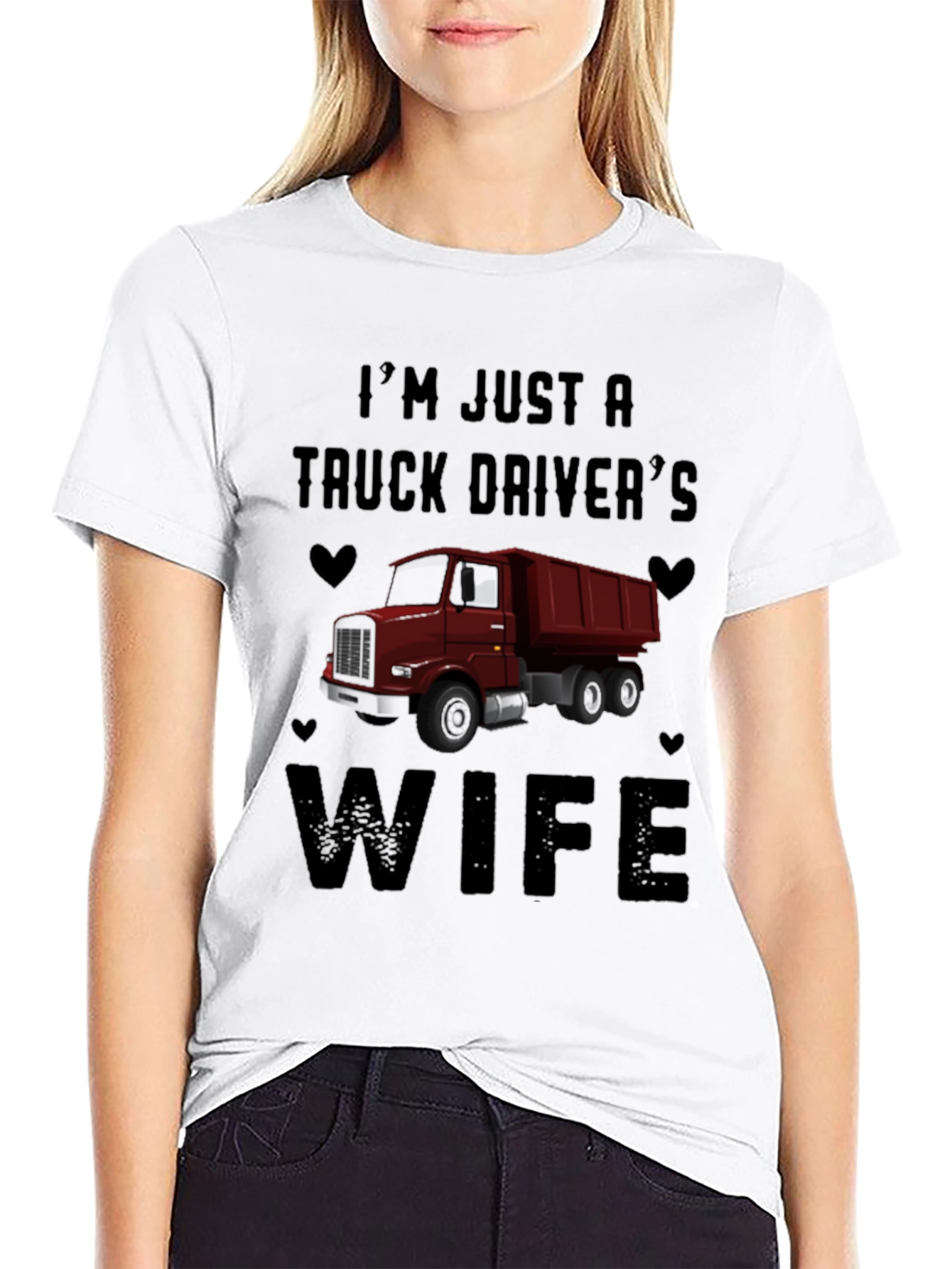 Truck Drivers Wife Graphic Tee