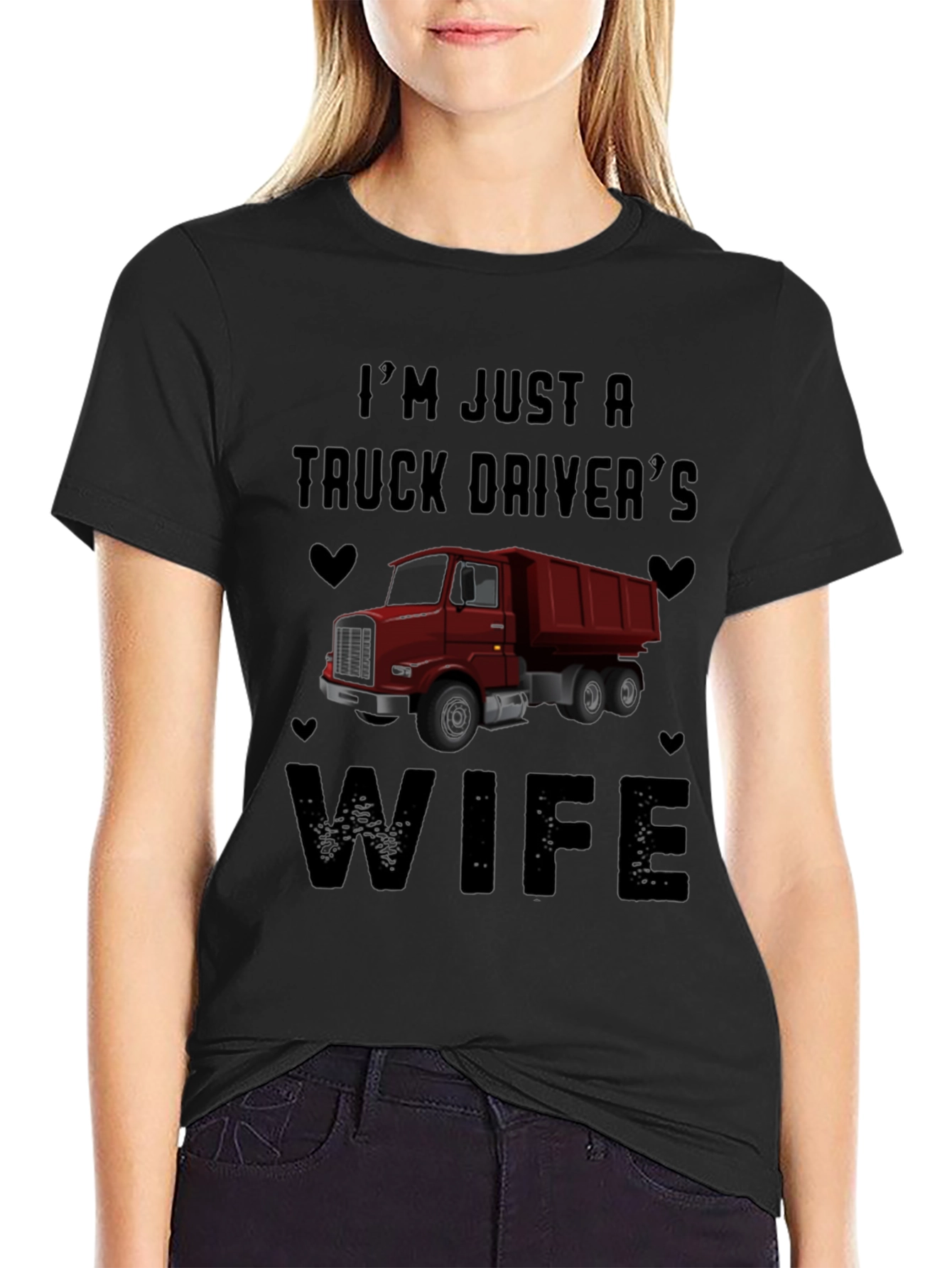Truck Drivers Wife Graphic Tee