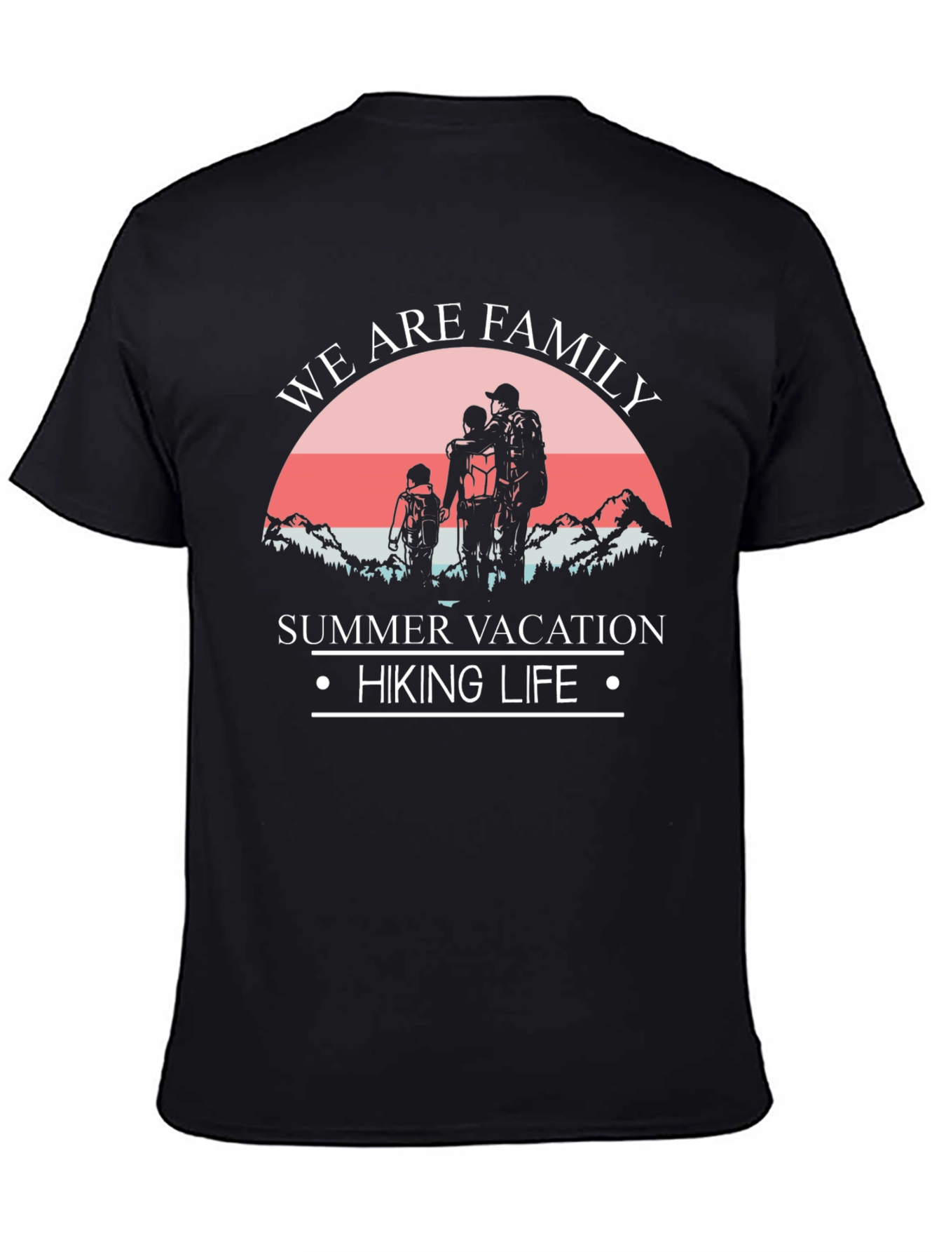 Family Hiking Vacation Tee