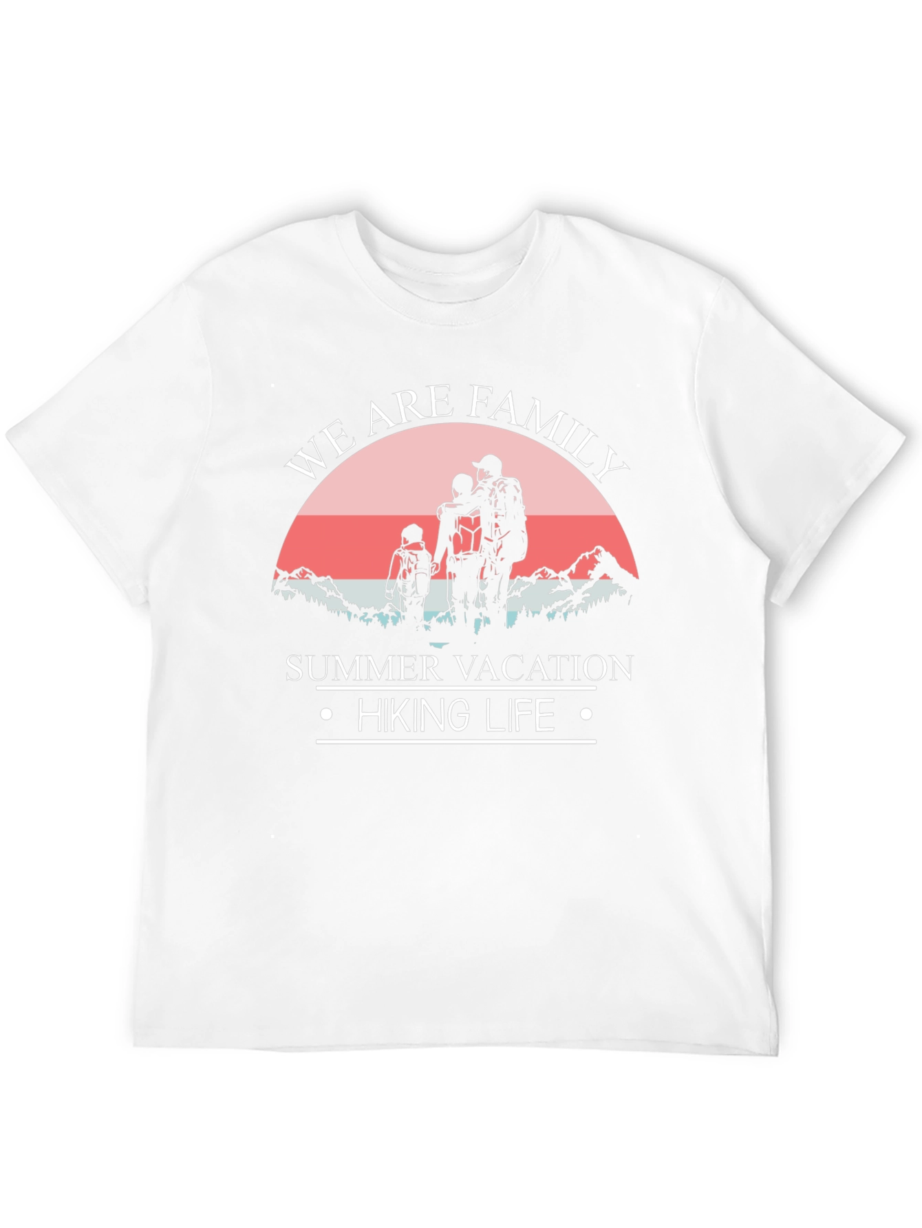 Family Hiking Vacation Tee