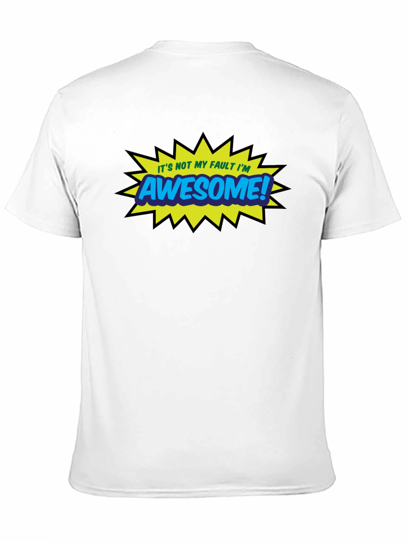 Awesome Graphic Tee - Black Casual T-Shirt