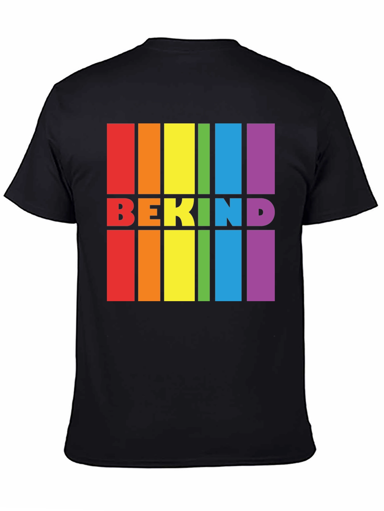 Be Kind Pride T-Shirt - Rainbow Graphic Tee
