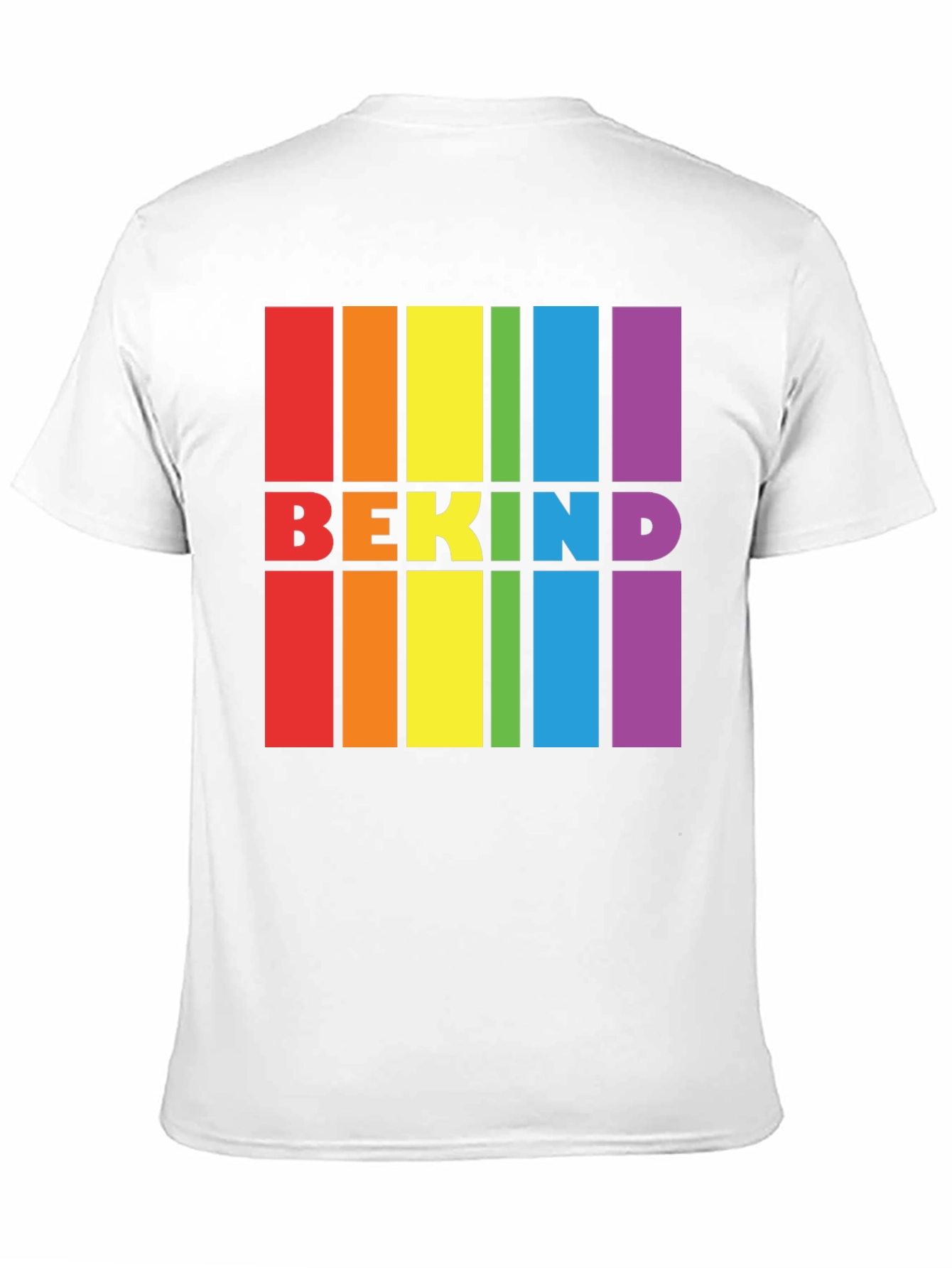 Be Kind Pride T-Shirt - Rainbow Graphic Tee