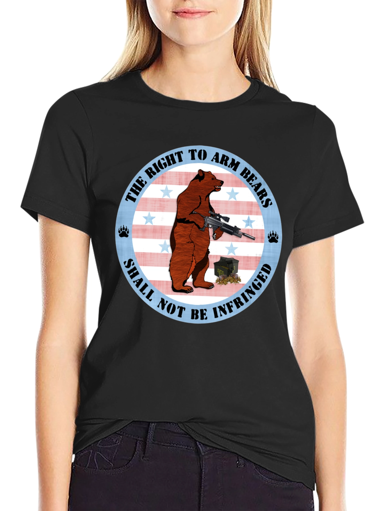 Right to Arm Bears T-Shirt - Patriotic Graphic Tee