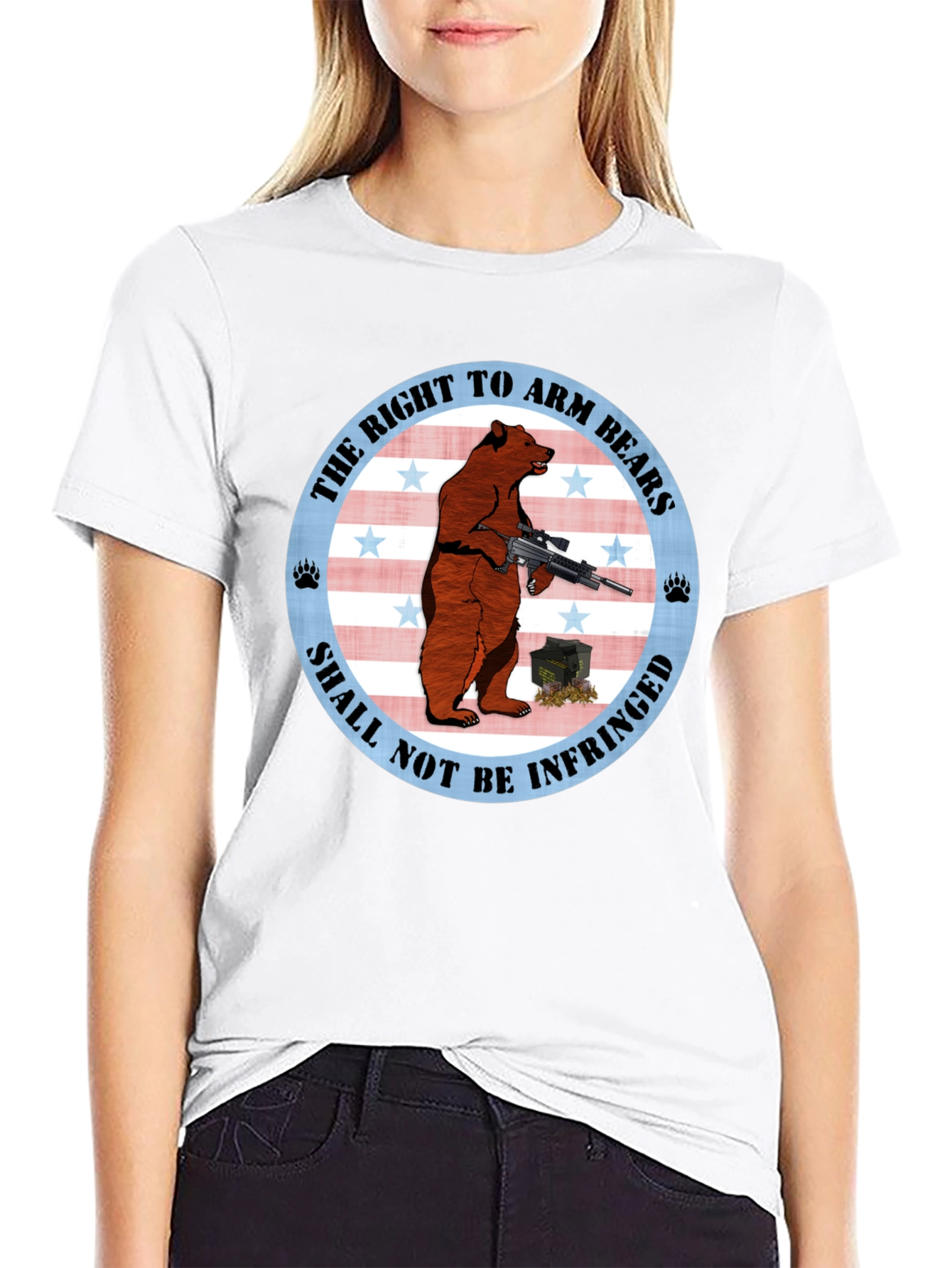 Right to Arm Bears T-Shirt - Patriotic Graphic Tee