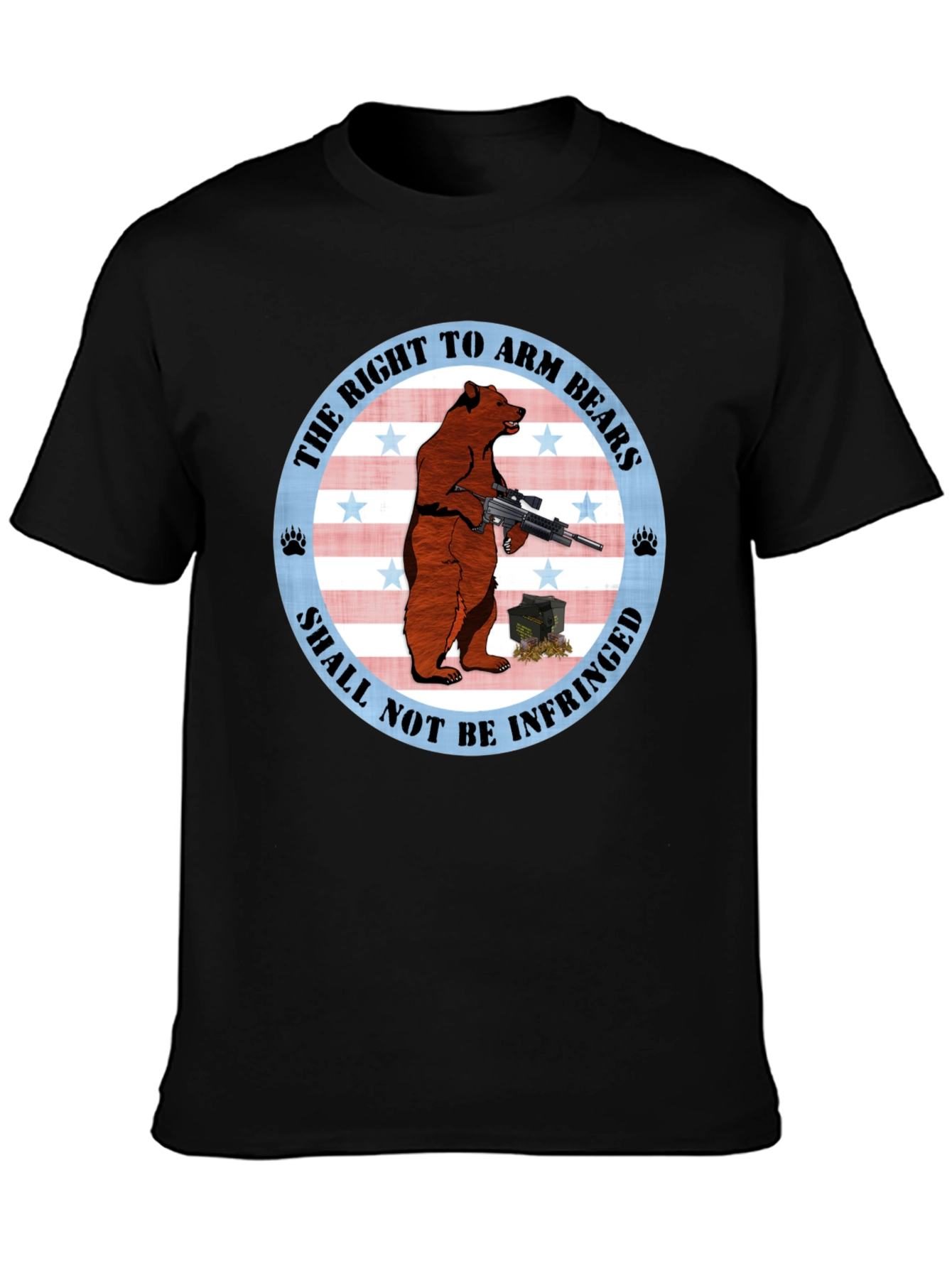 Right to Arm Bears T-Shirt - Patriotic Graphic Tee