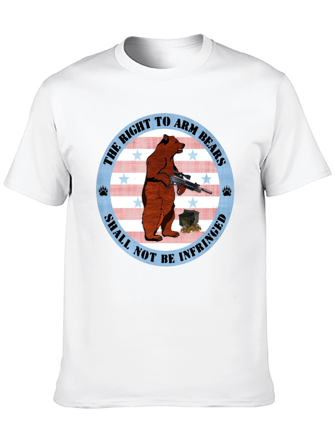 Right to Arm Bears T-Shirt - Patriotic Graphic Tee