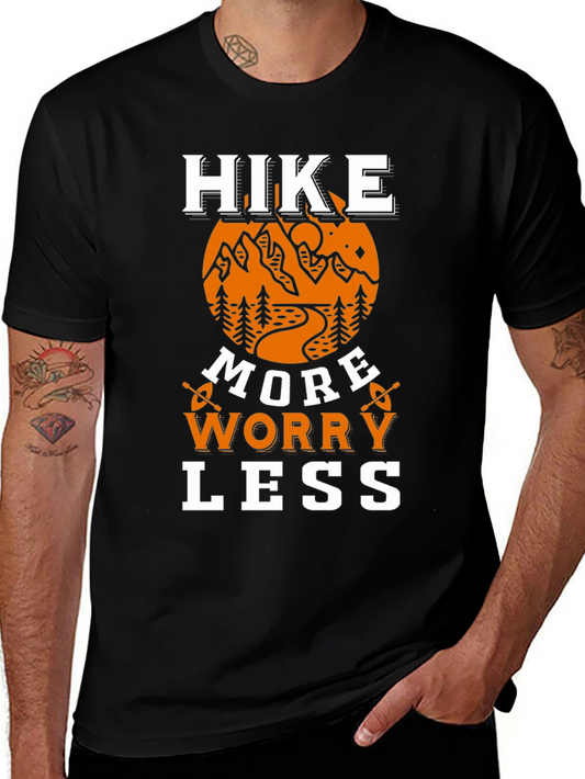 Hike More Worry Less Graphic Tee