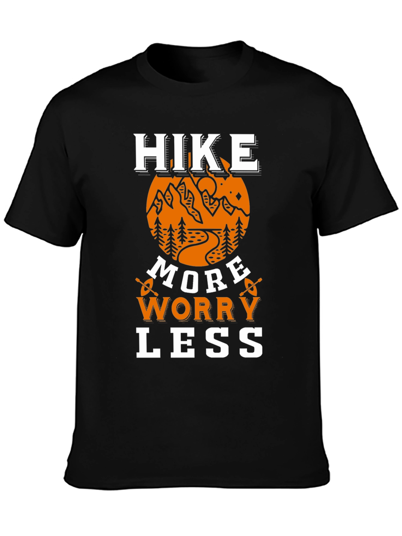 Hike More Worry Less Graphic Tee