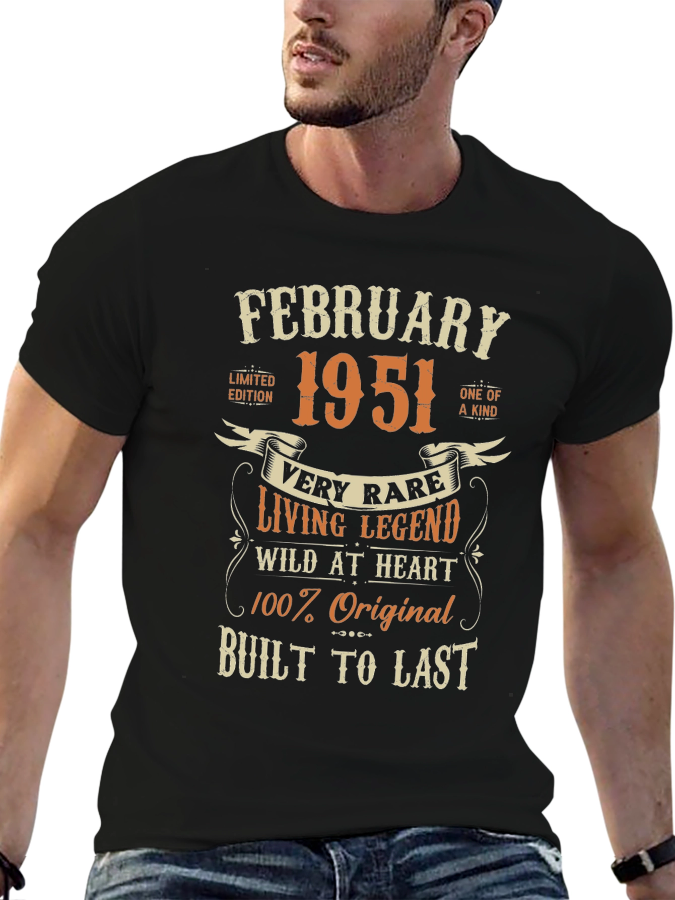 February 1951 Limited Edition Birthday T-Shirt