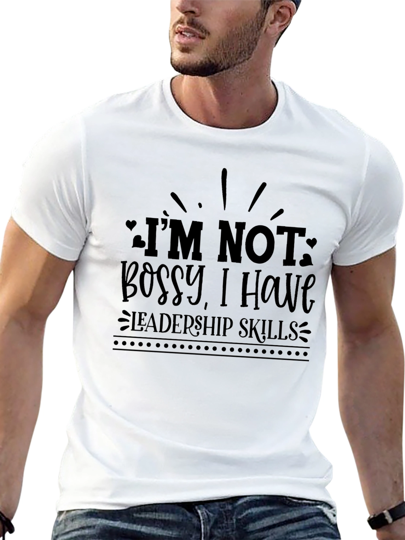 Leadership Skills Graphic Tee - Black