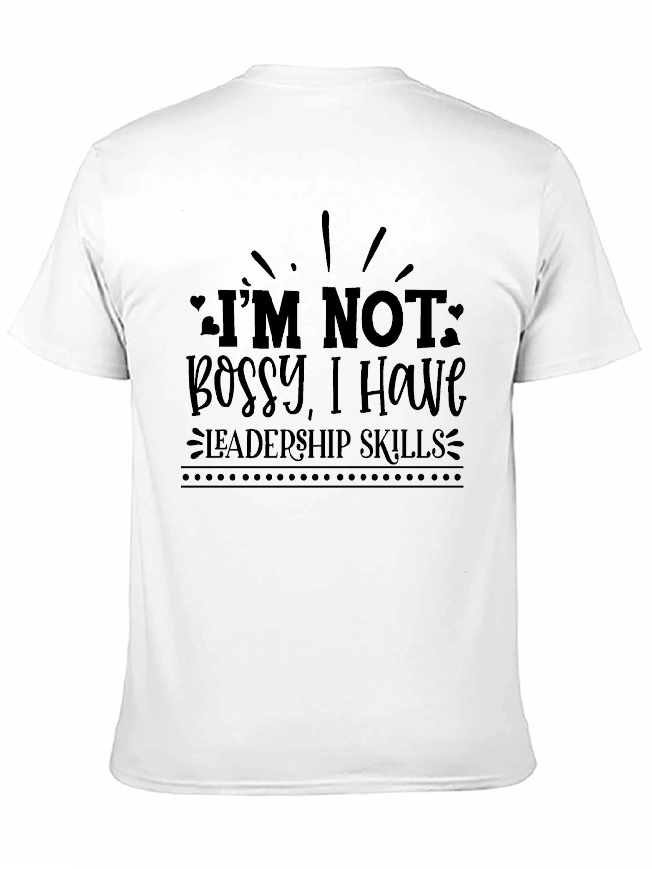 Leadership Skills Graphic Tee - Black