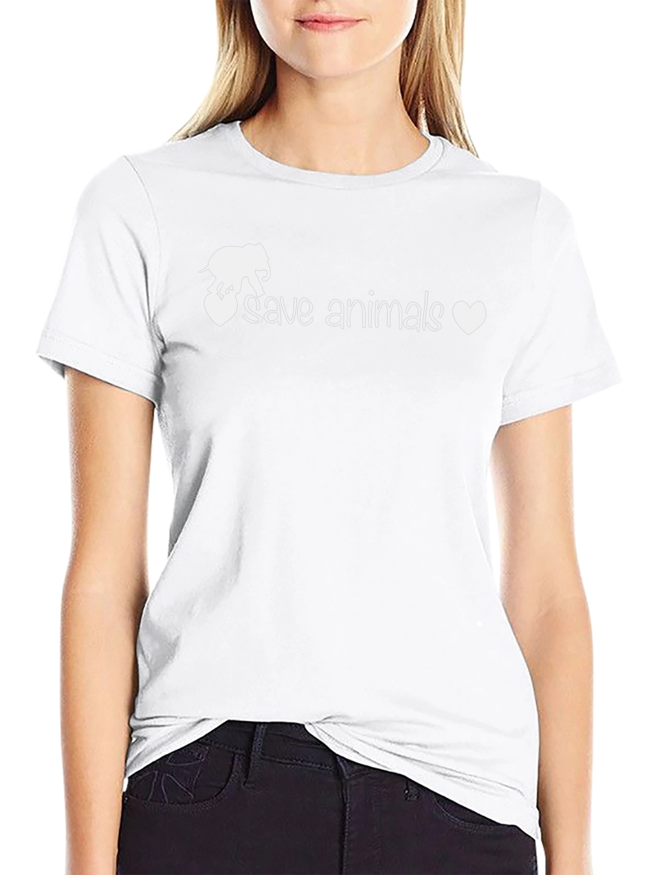 Save Animals Graphic T-Shirt