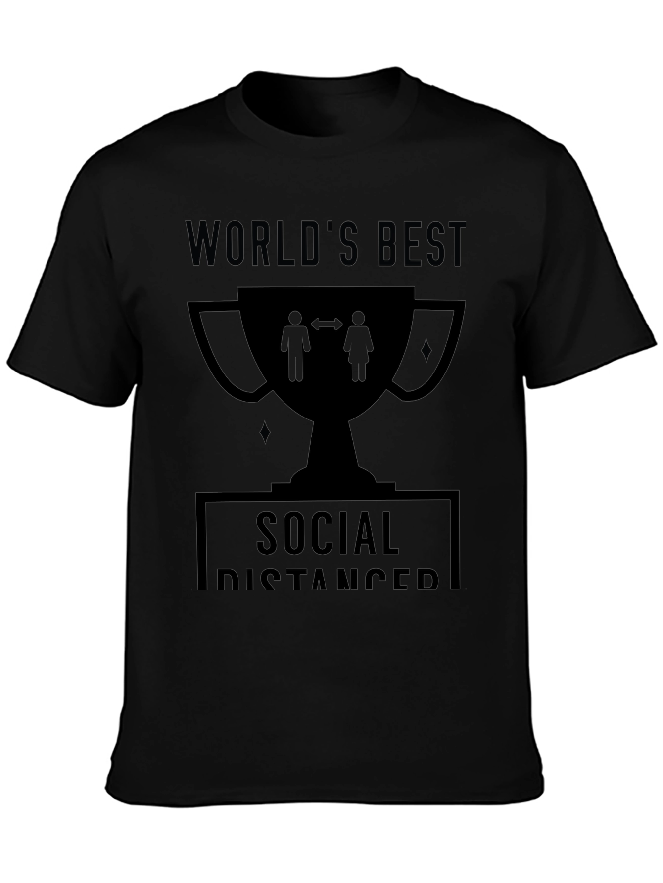 Worlds Best Social Distancer Graphic Tee