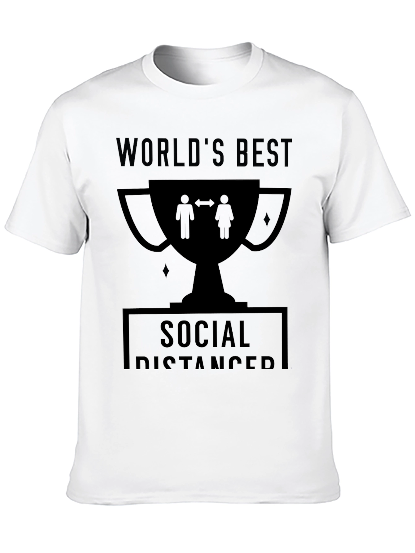 Worlds Best Social Distancer Graphic Tee